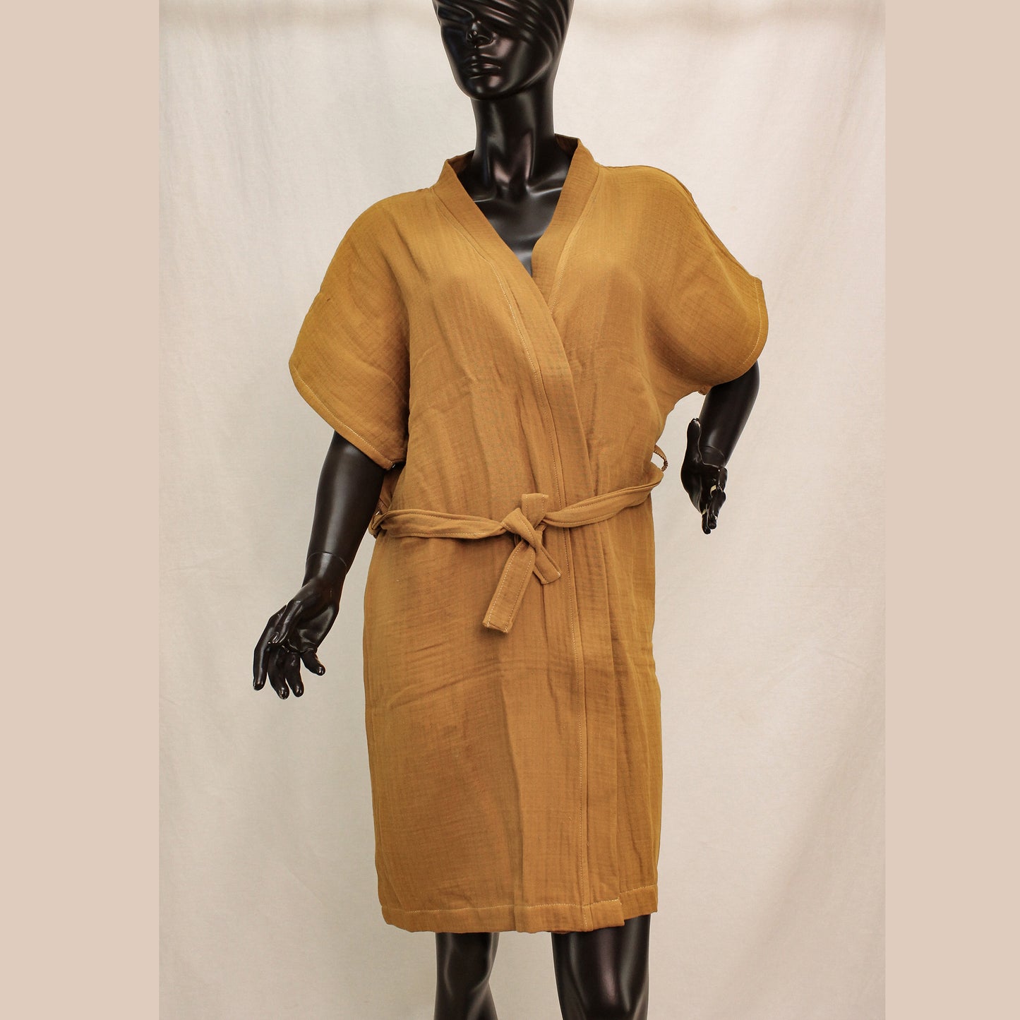 Natural Cotton Muslin Kimono