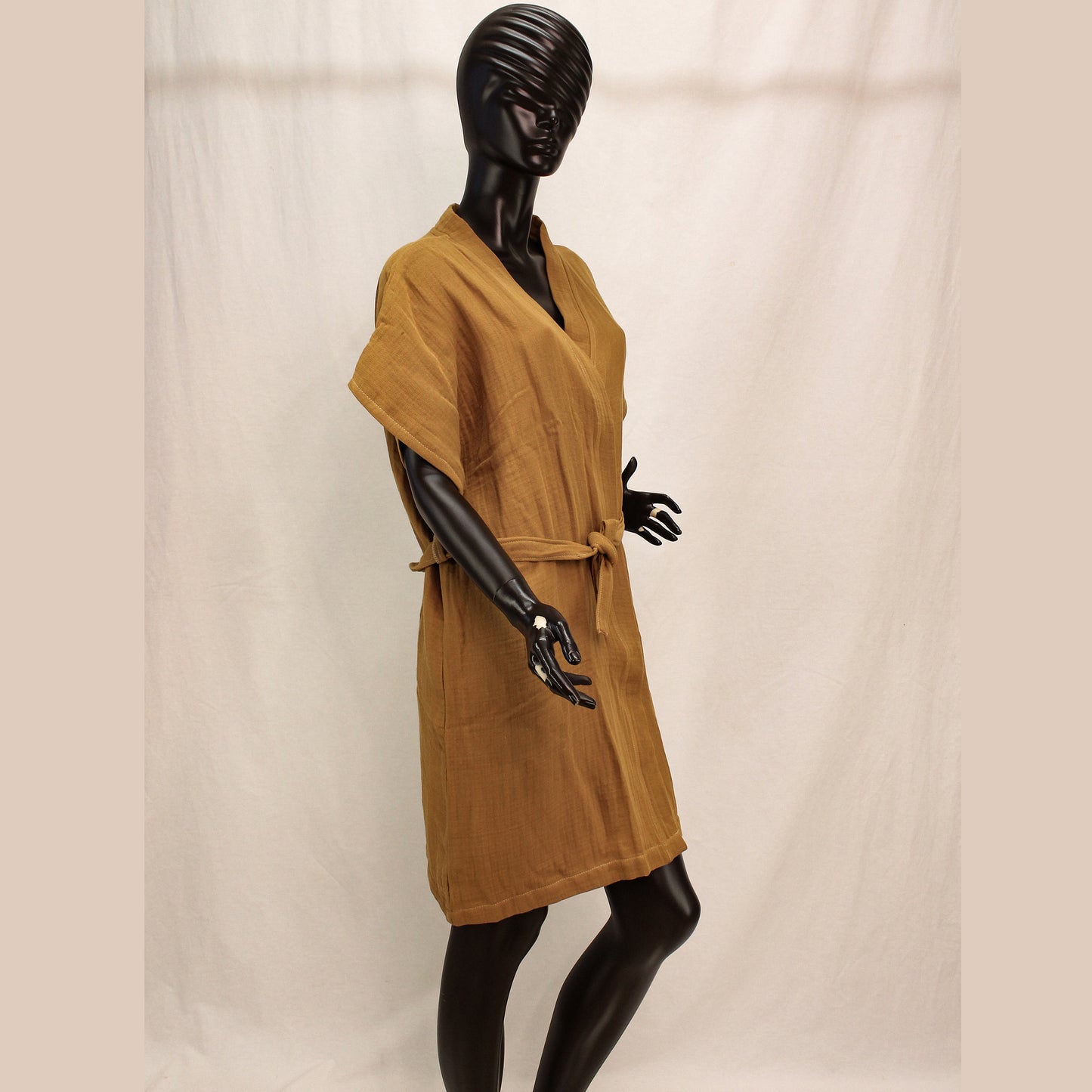 Natural Cotton Muslin Kimono