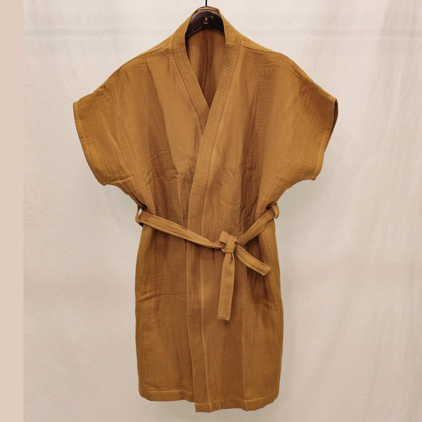 Natural Cotton Muslin Kimono