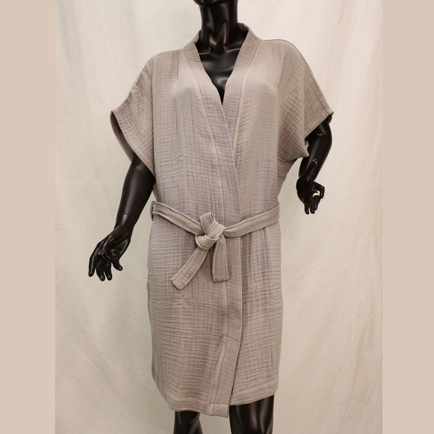 Natural Cotton Muslin Kimono
