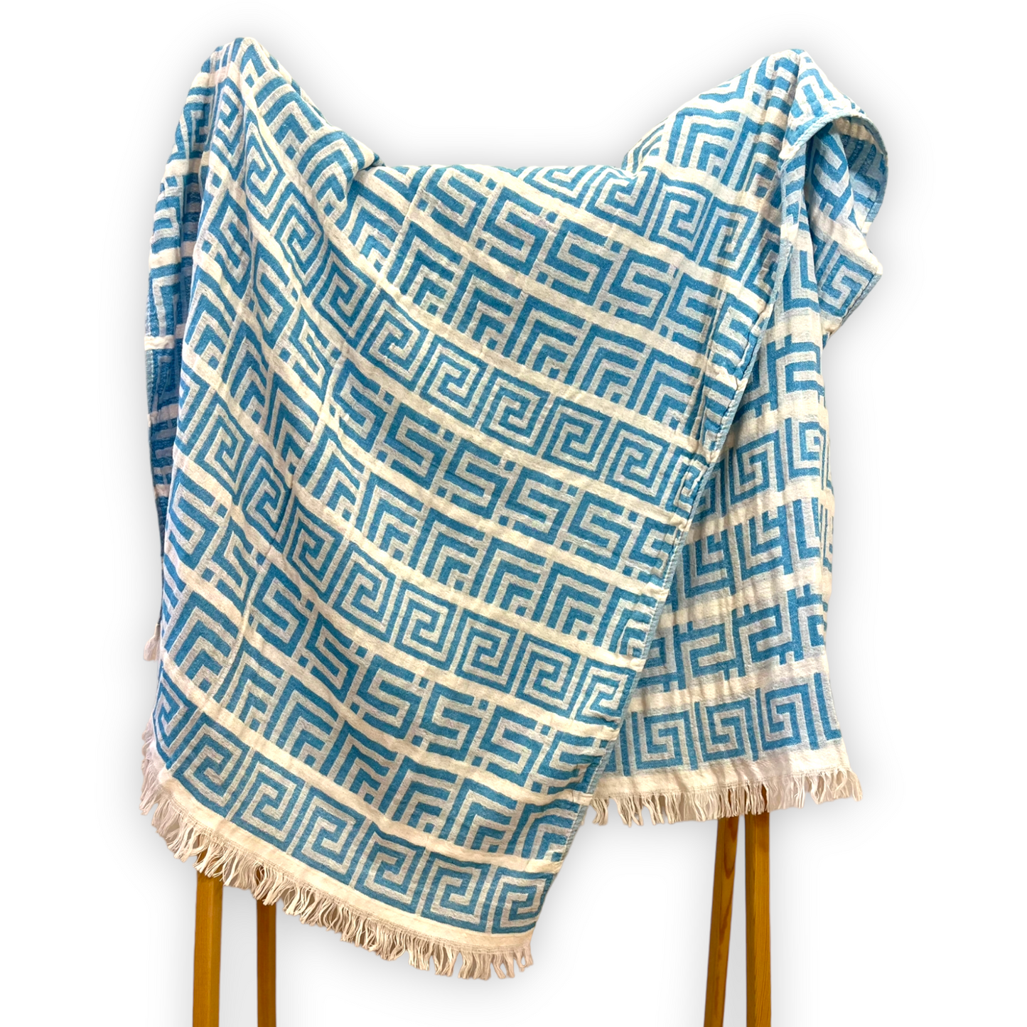 Natural Cotton Muslin Turkish Towel Pestemal