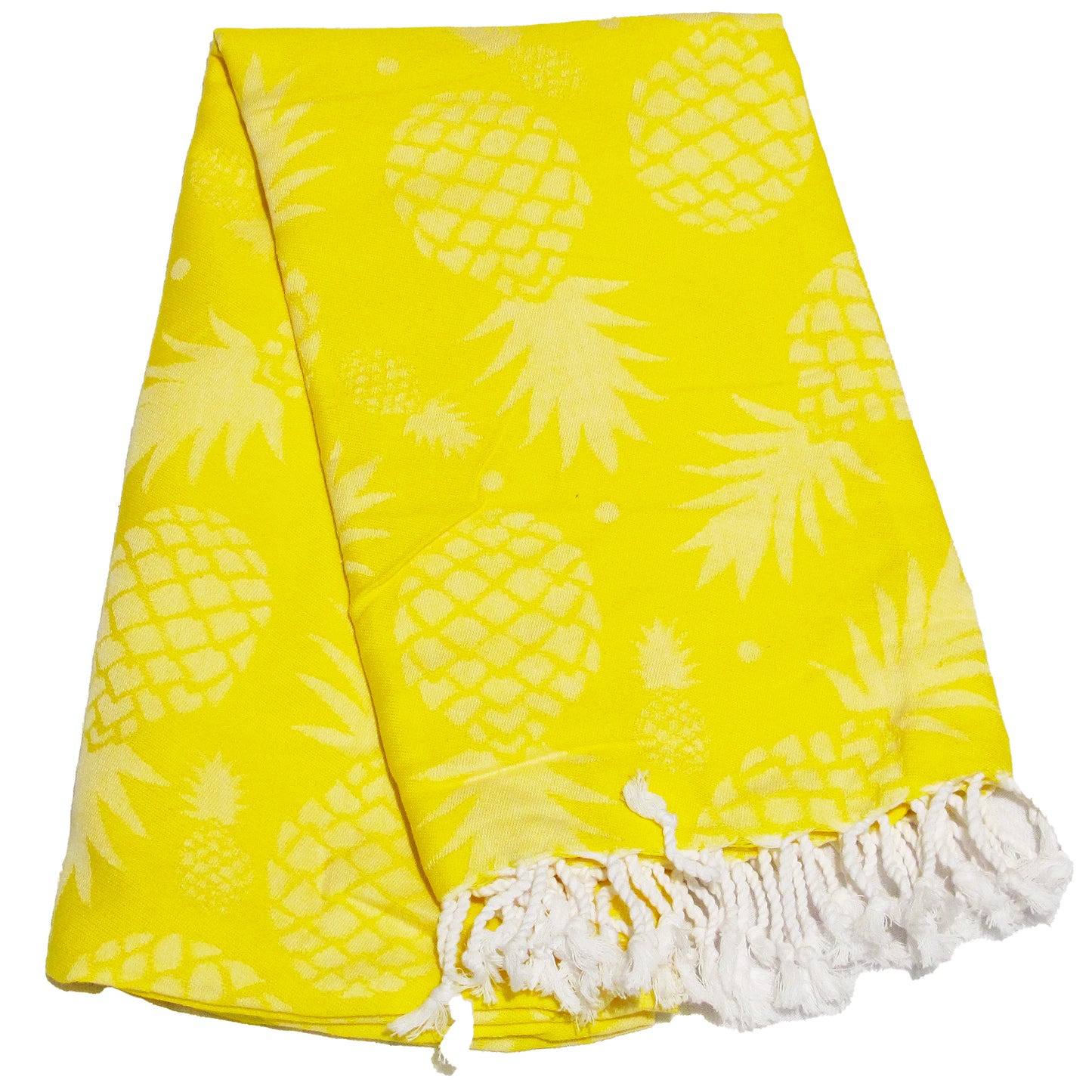 Neon Yellow Turkish Towel