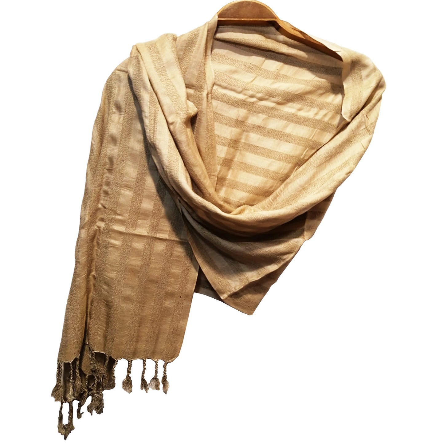 Pure Silk Hand-Woven Scarf