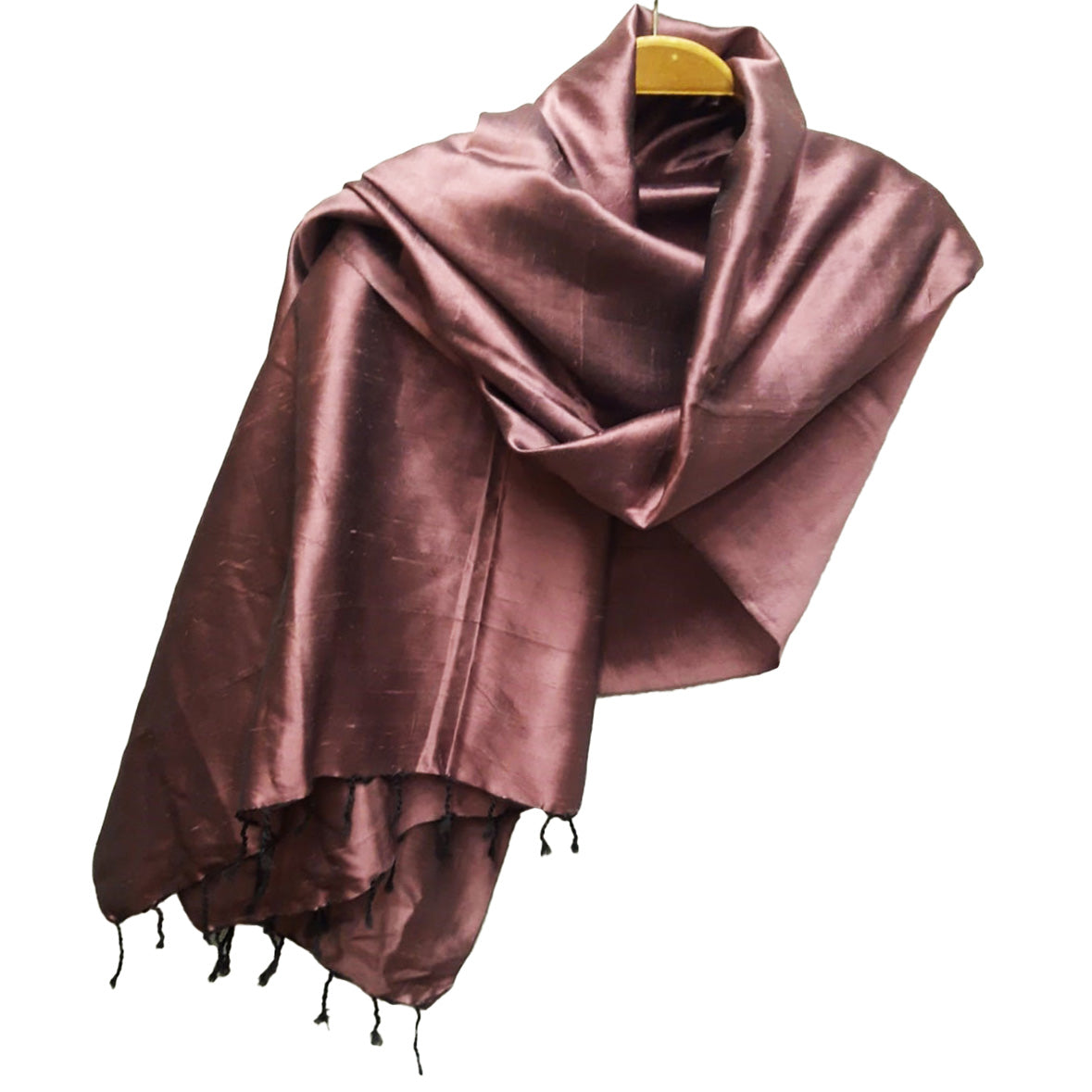Pure Silk Hand-Woven Scarf