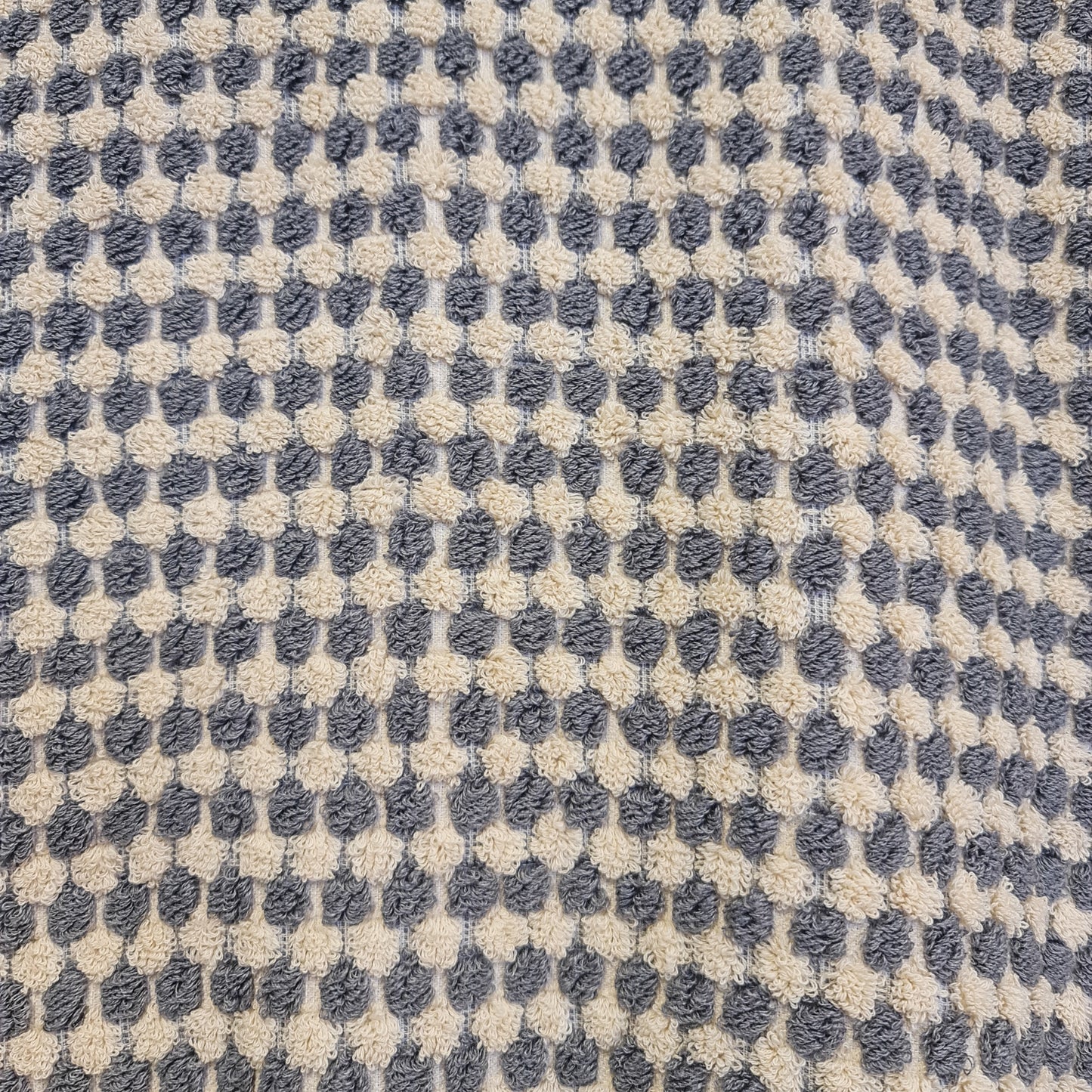 Turkish Hammam Bath Terry Towels Dark Grey Dotted