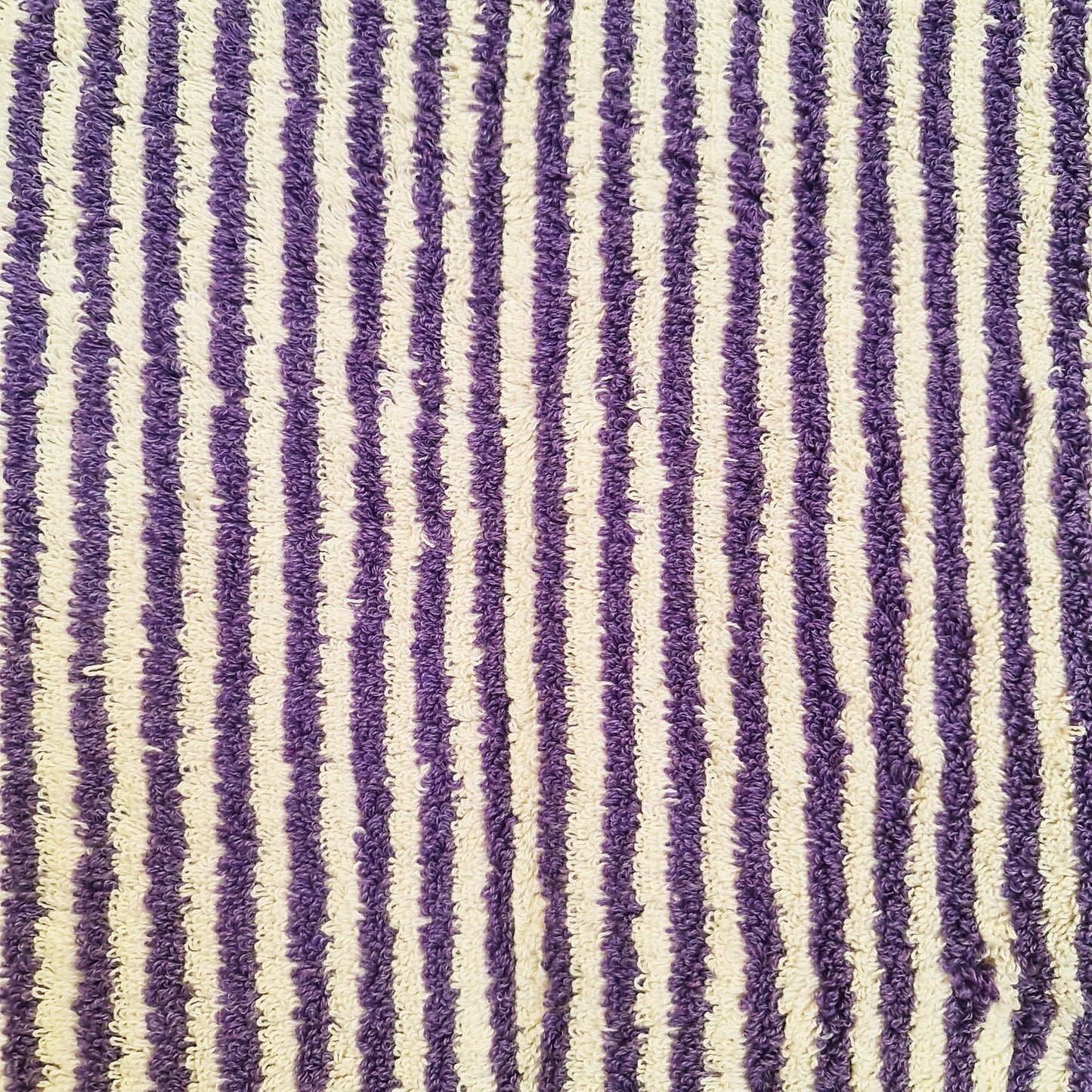 Turkish Hammam Bath Terry Towels Purple Stripe