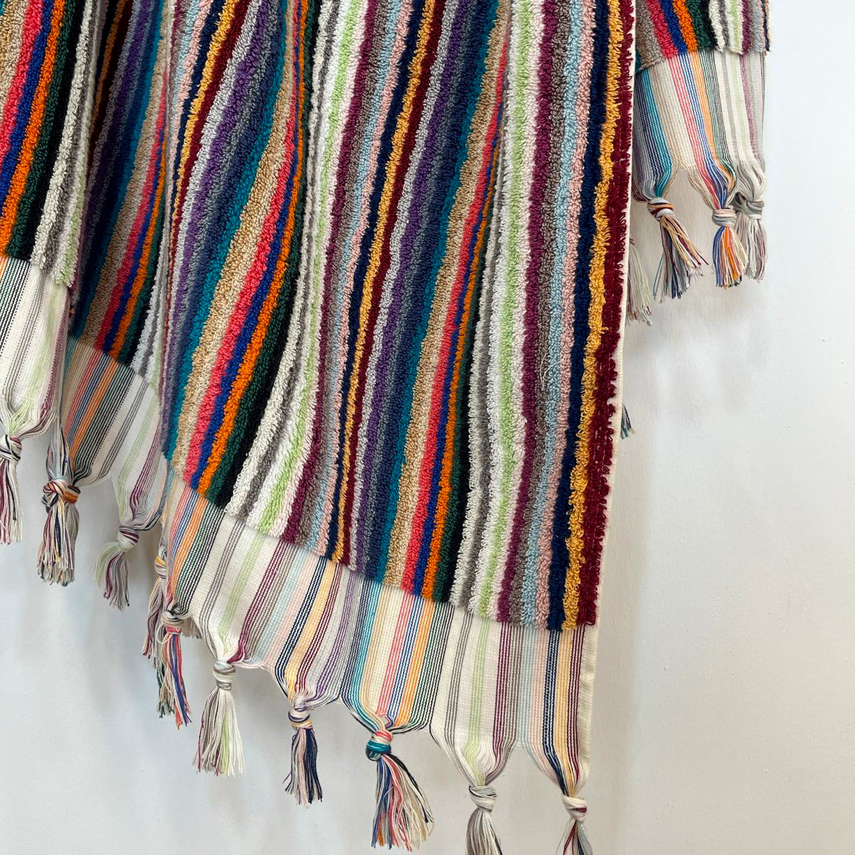 Turkish Hammam Bath Terry Towels Rustic Stripe