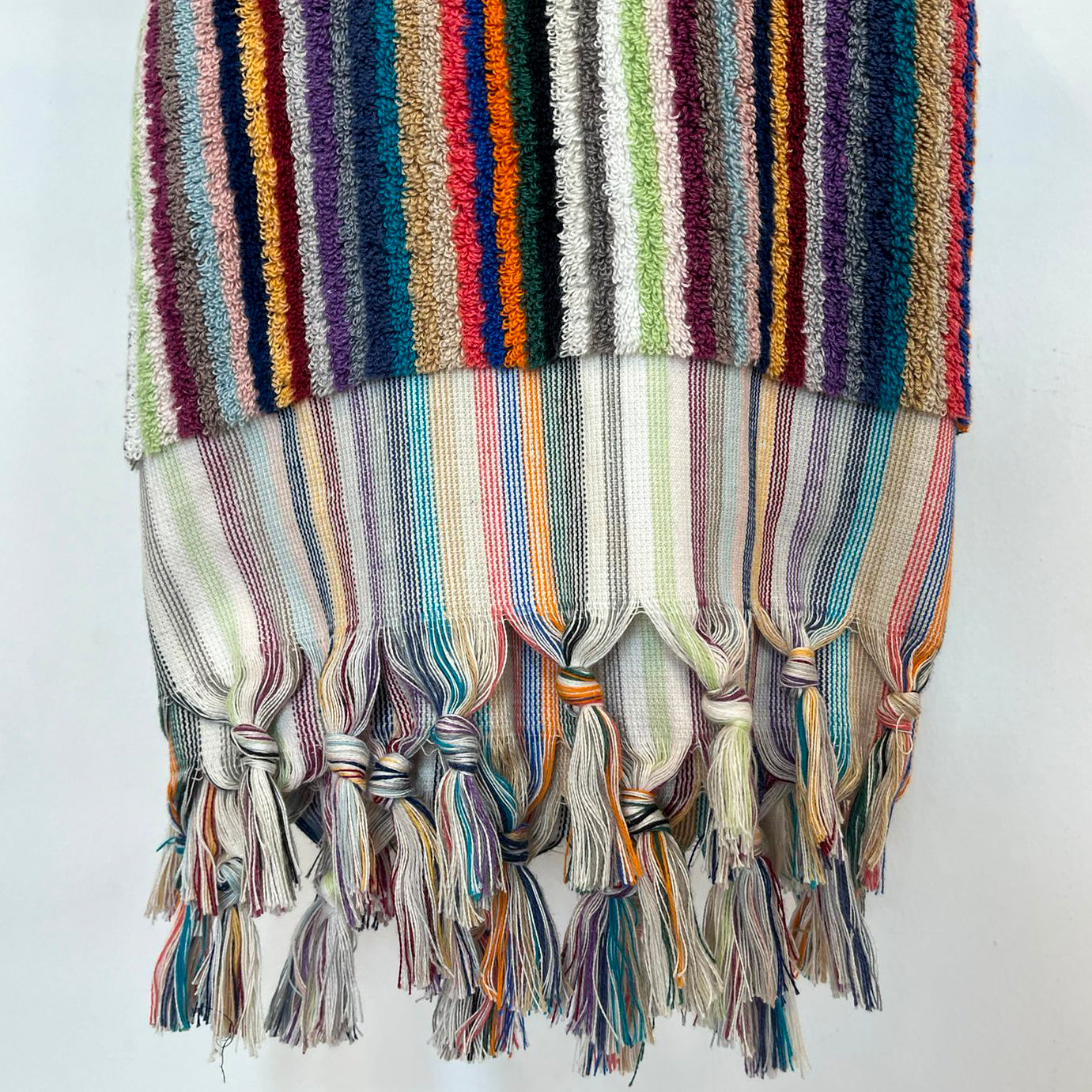 Turkish Hammam Bath Terry Towels Rustic Stripe