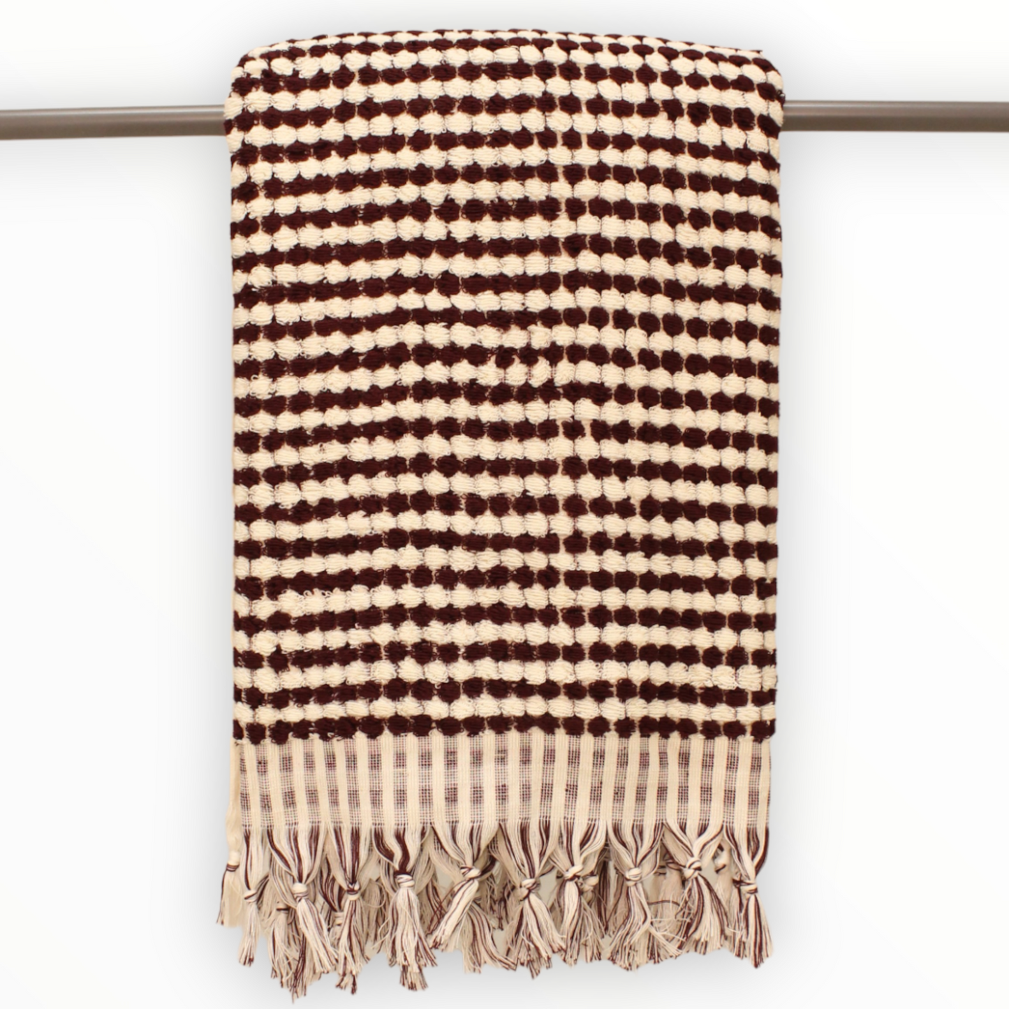 Turkish Hammam Pompom Terry Bath Towel