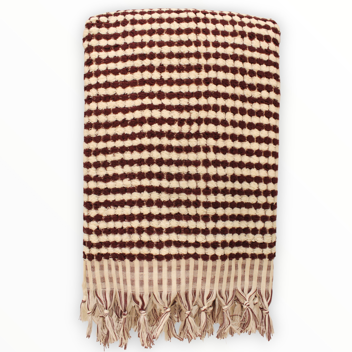 Turkish Hammam Pompom Terry Bath Towel