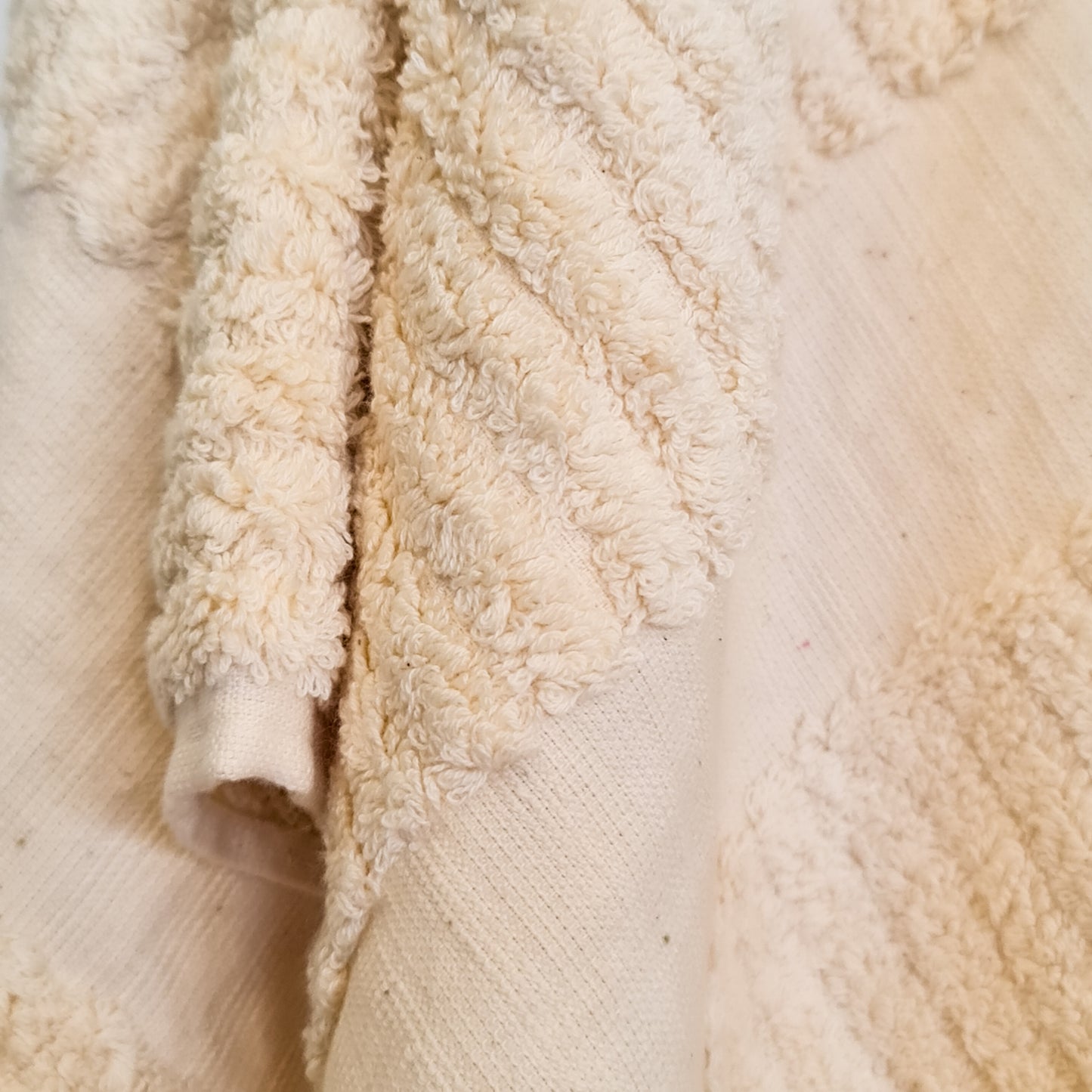 Turkish Hammam Terry Hand Towels Ecru Stripe