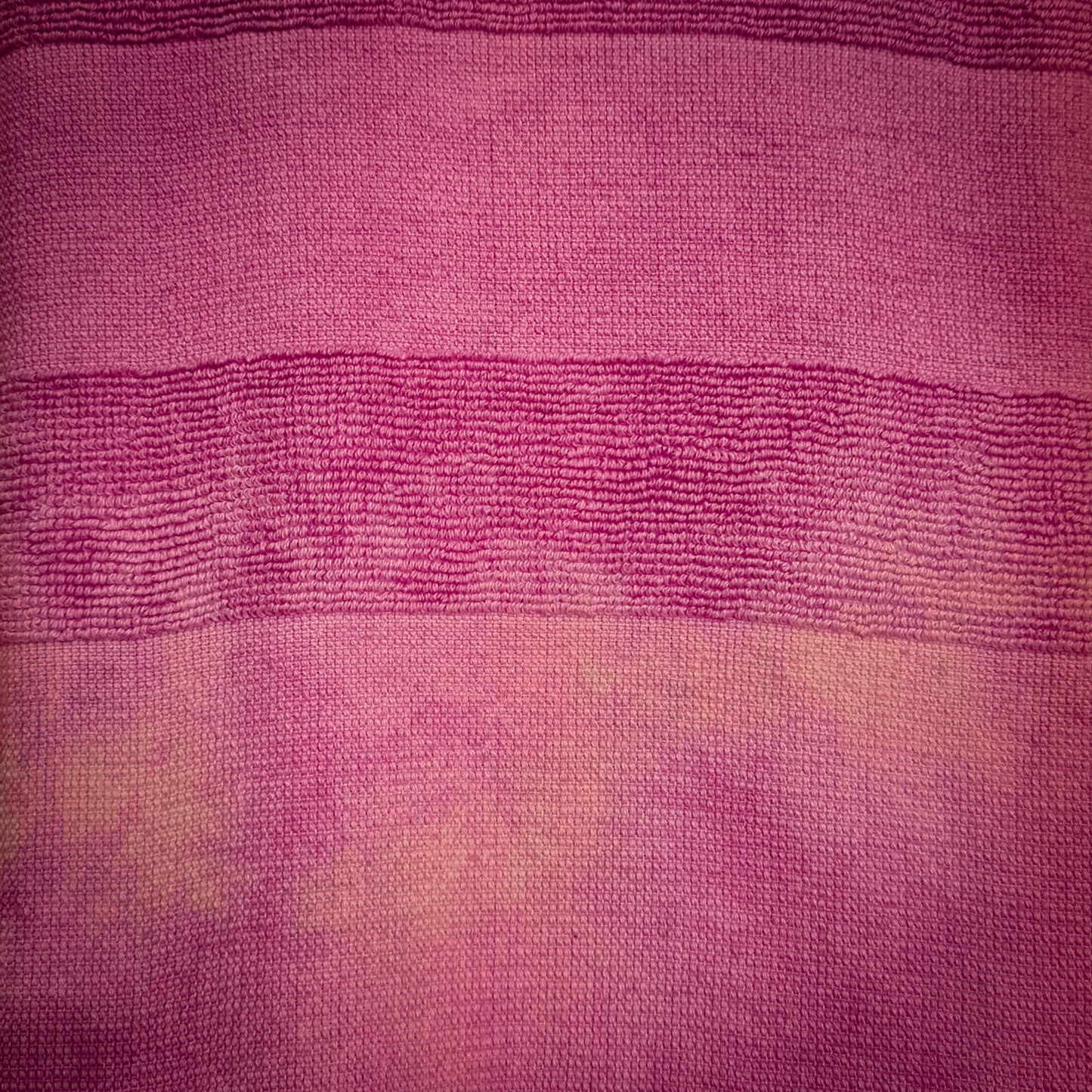 Turkish Terry Cotton Bath Towel Tie-Dye Purple