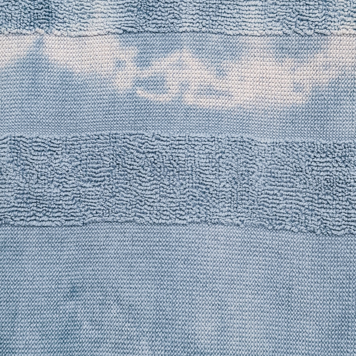 Turkish Terry Cotton Bath Towel Tie-Dye Turquoise