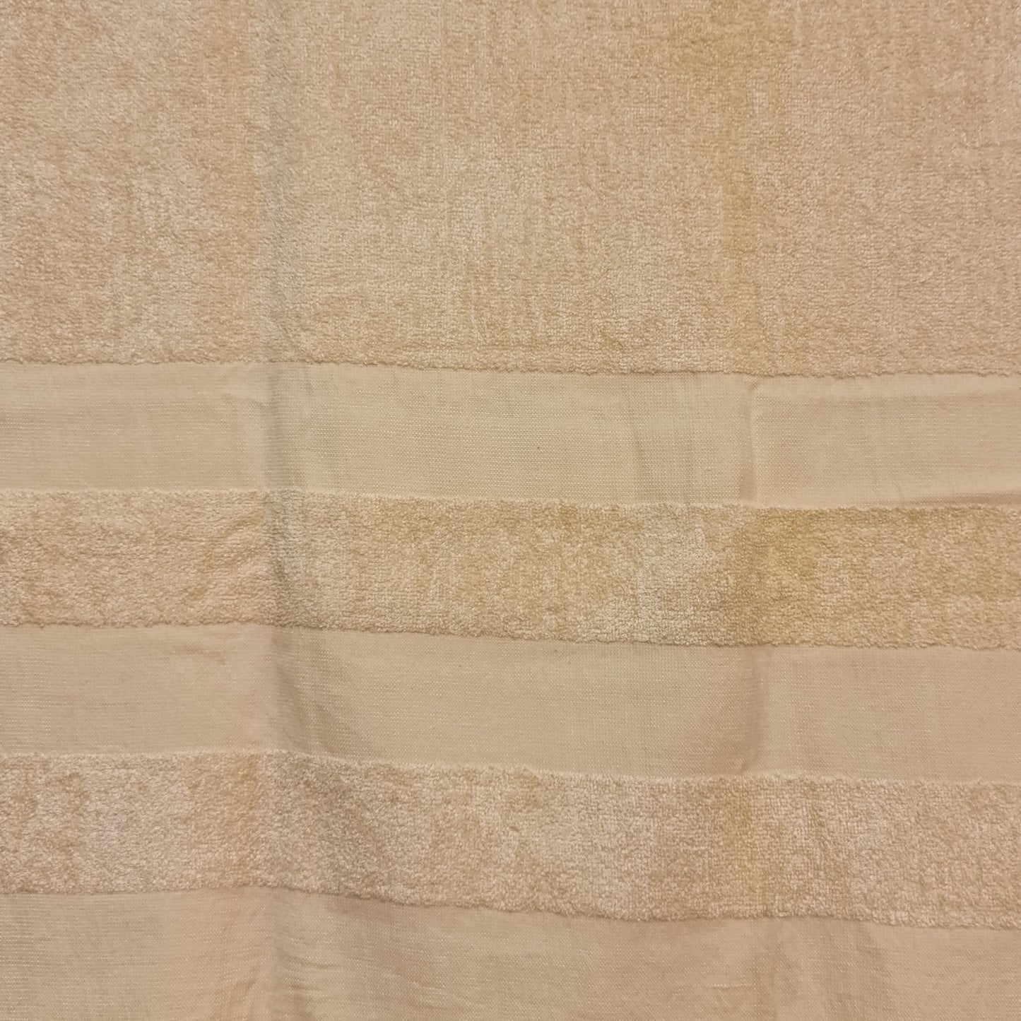 Turkish Terry Silk Bath Towel Ecru