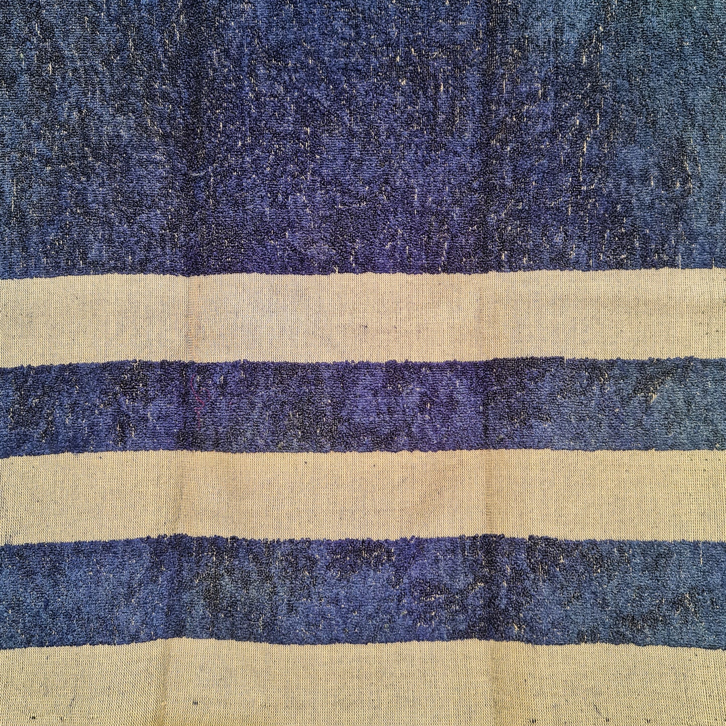 Turkish Terry Silk Bath Towel Indigo