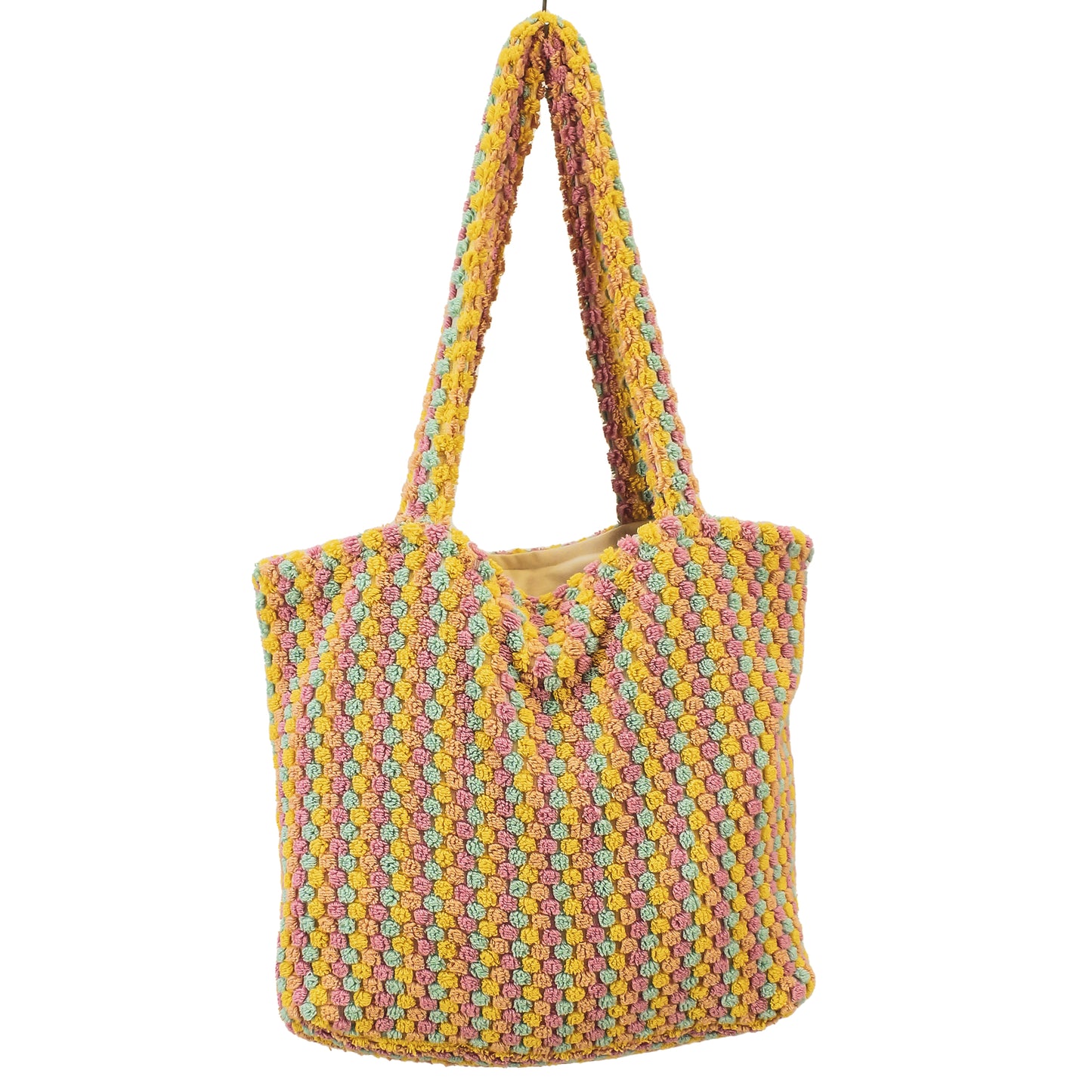 Turkish Terry Towel Shopping Bag, Beach Bag, Tote Bag