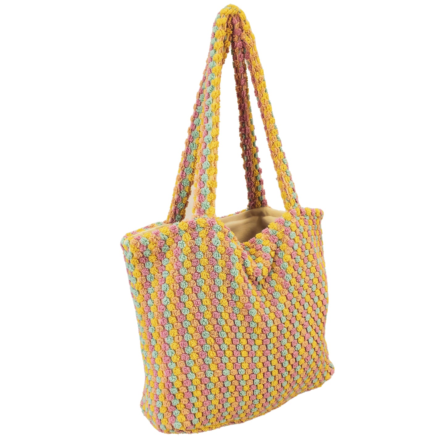 Turkish Terry Towel Shopping Bag, Beach Bag, Tote Bag
