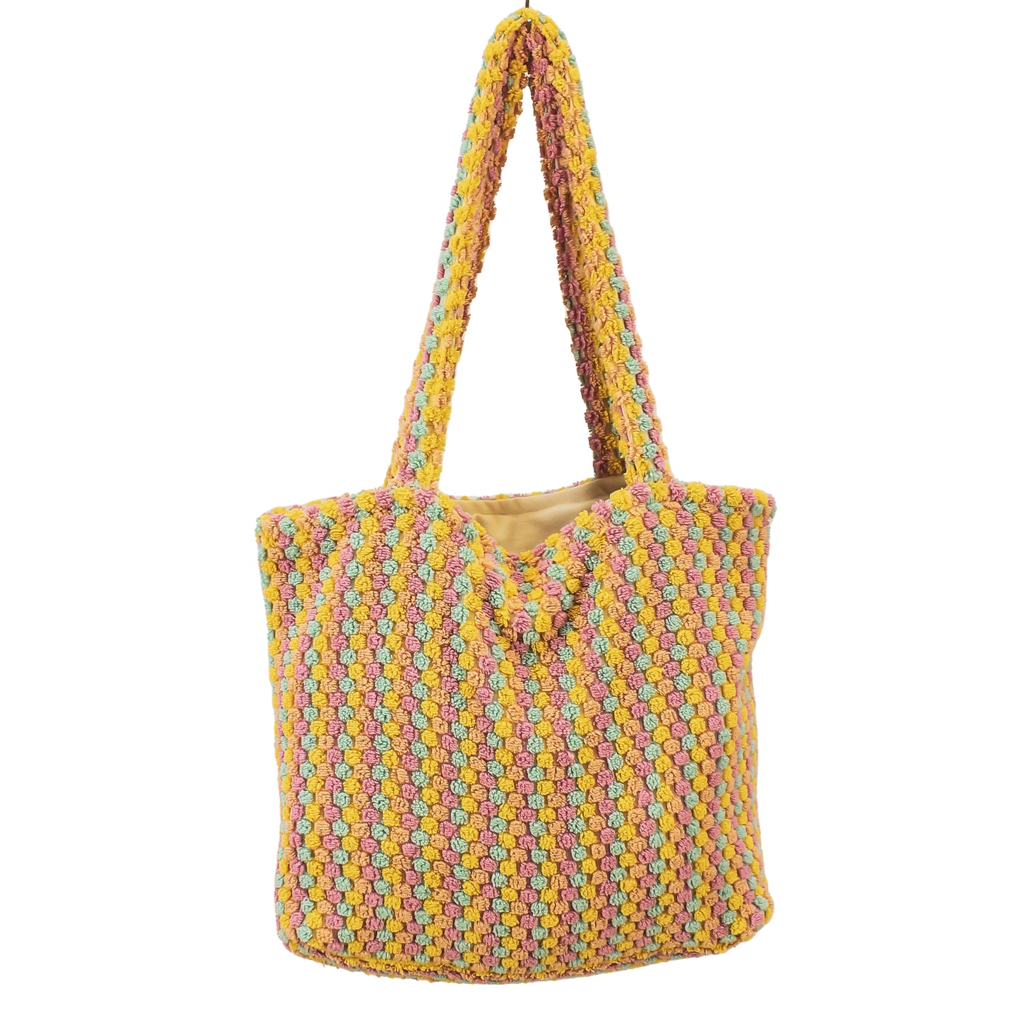 Turkish Terry Towel Shopping Bag, Beach Bag, Tote Bag