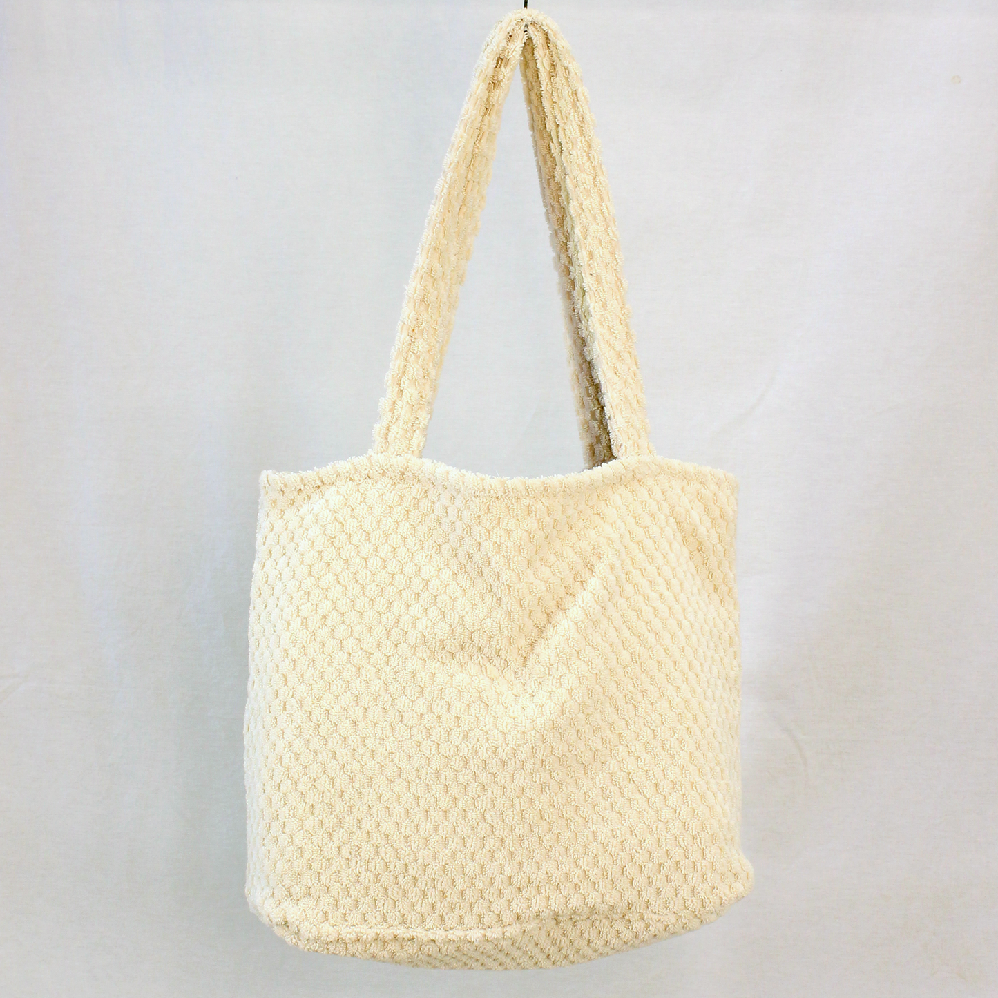 Turkish Terry Towel Shopping Bag, Beach Bag, Tote Bag