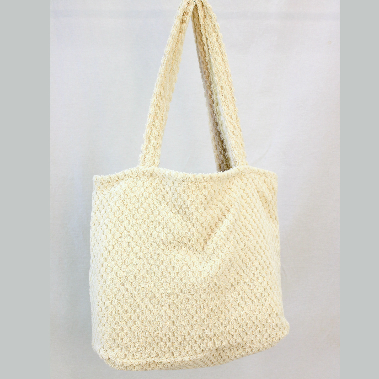 Turkish Terry Towel Shopping Bag, Beach Bag, Tote Bag