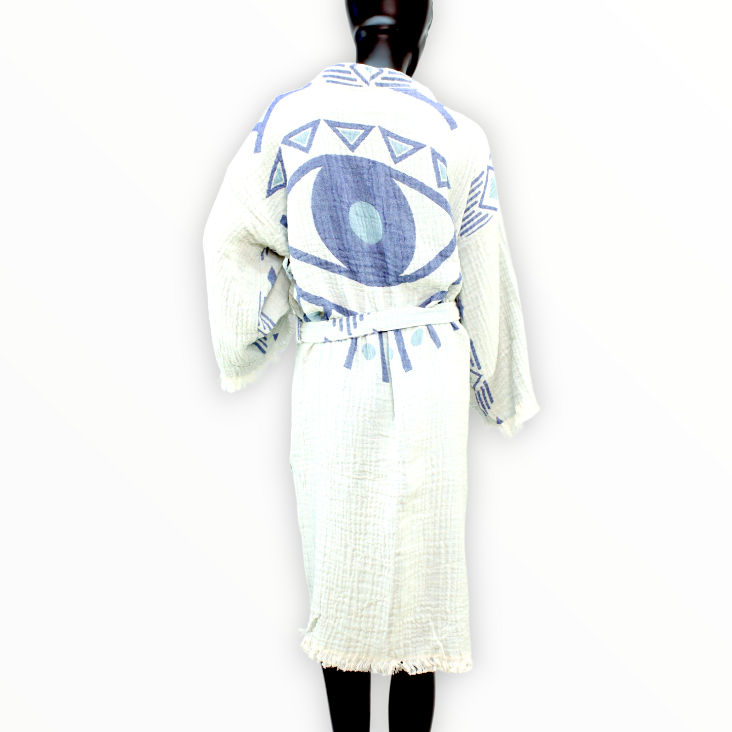 Turkish Towel Bathrobe Kimono Kaftan