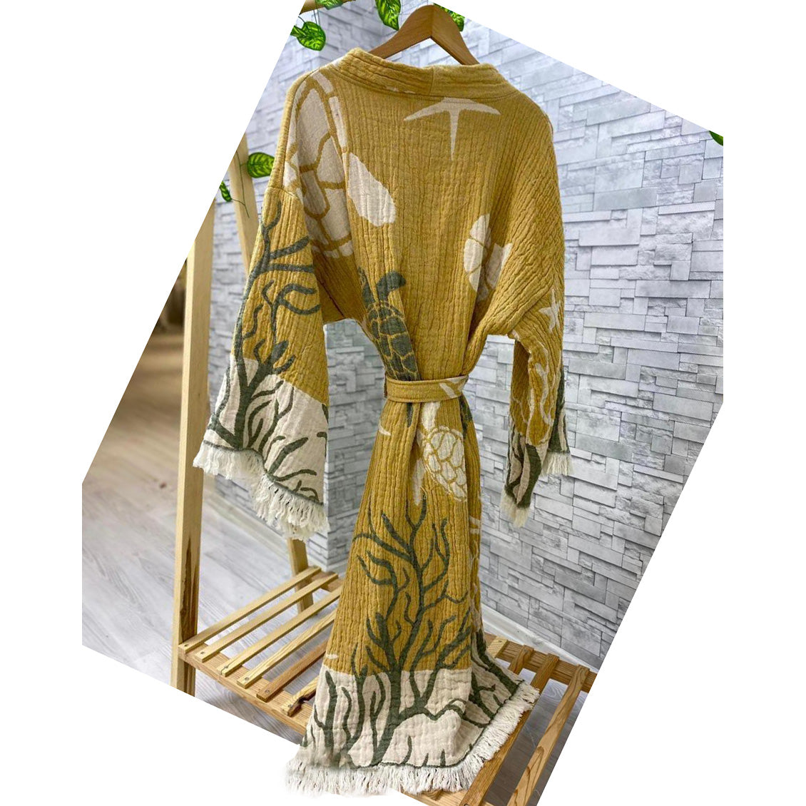 Turkish Towel Kimono Kaftan Bathrobe