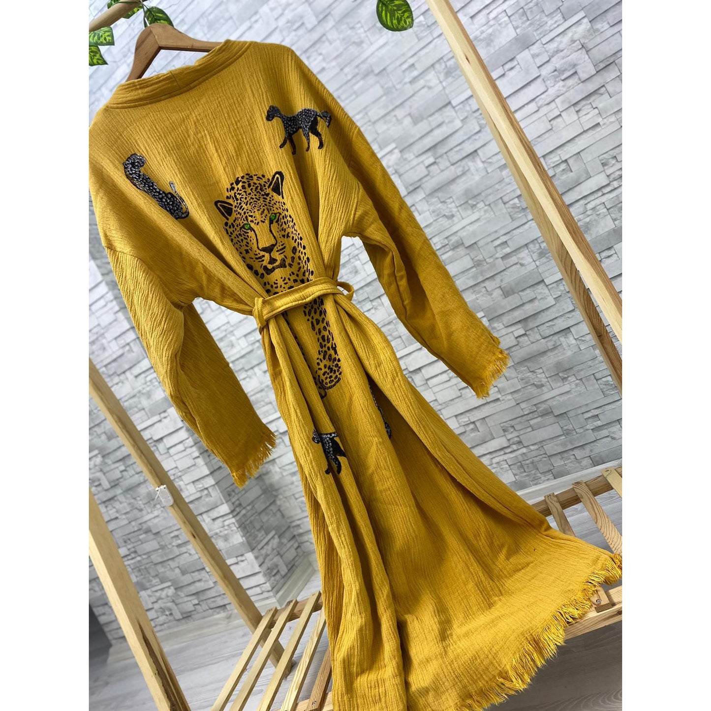 Turkish Towel Kimono Kaftan Bathrobe