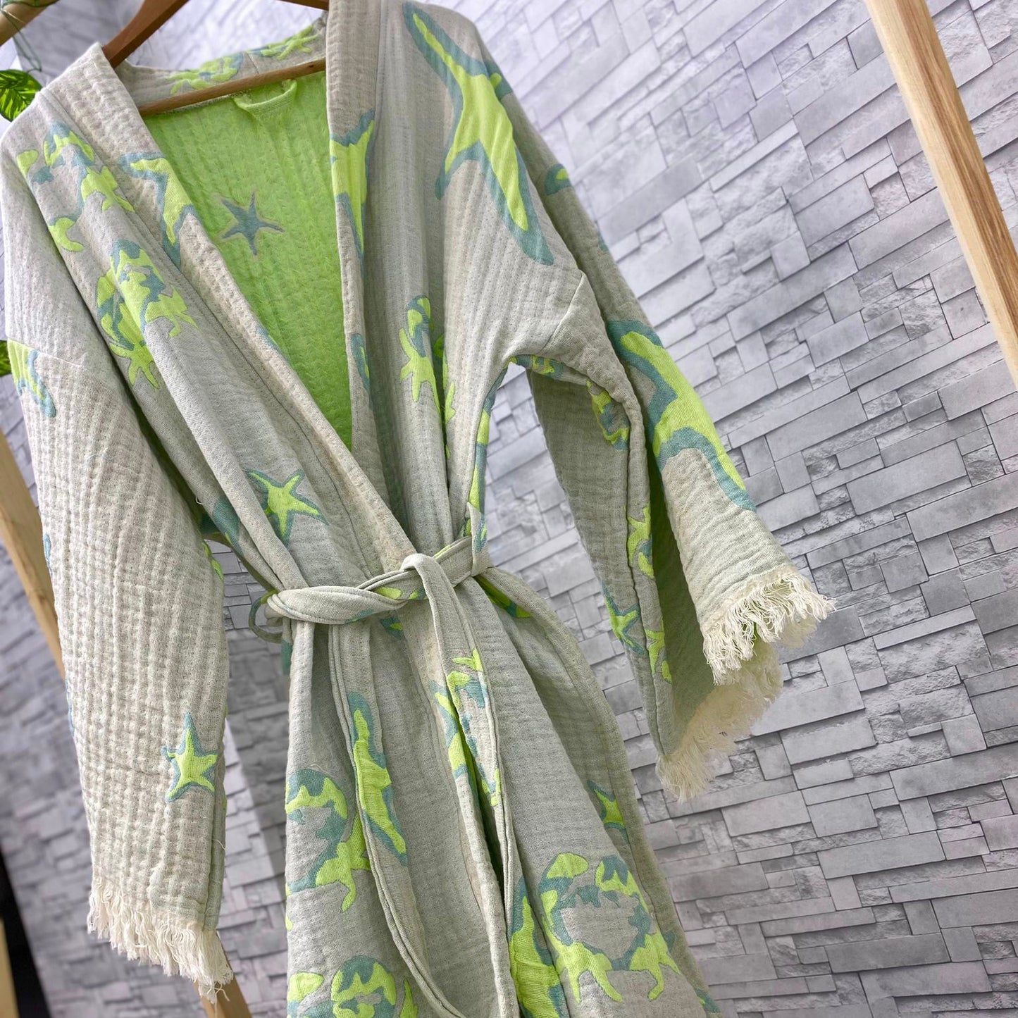 Turkish Towel Kimono Kaftan Bathrobe