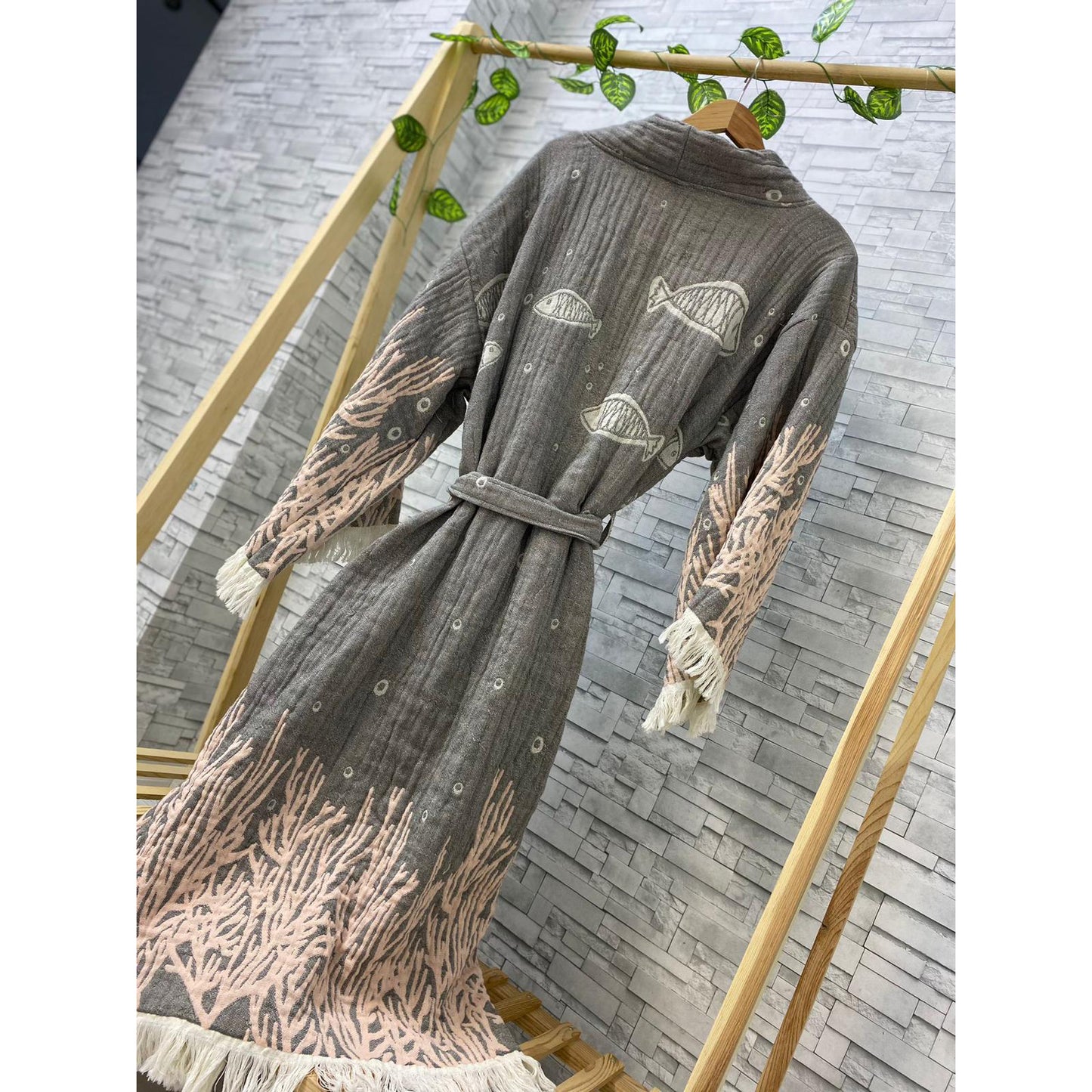 Turkish Towel Kimono Kaftan Bathrobe