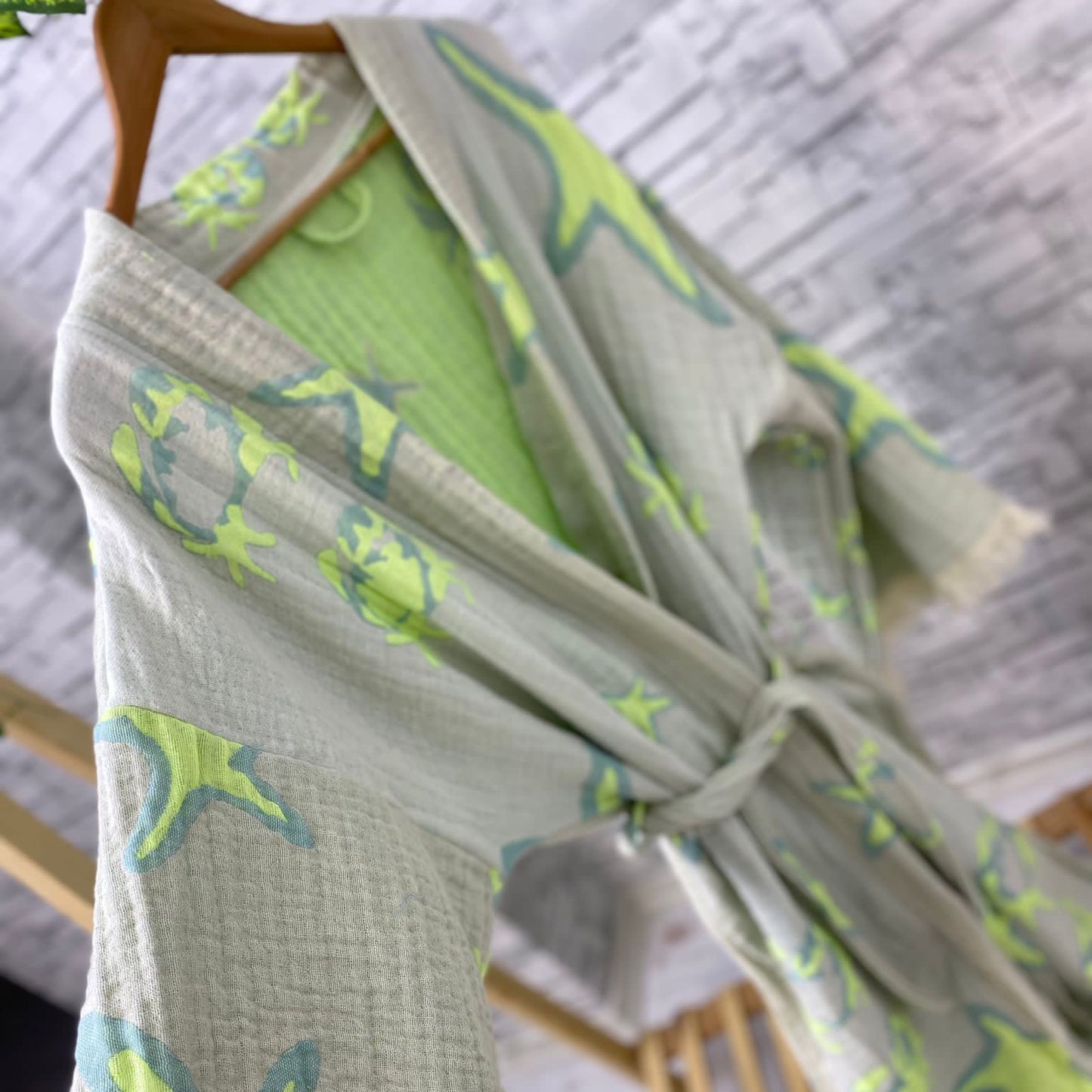 Turkish Towel Kimono Kaftan Bathrobe