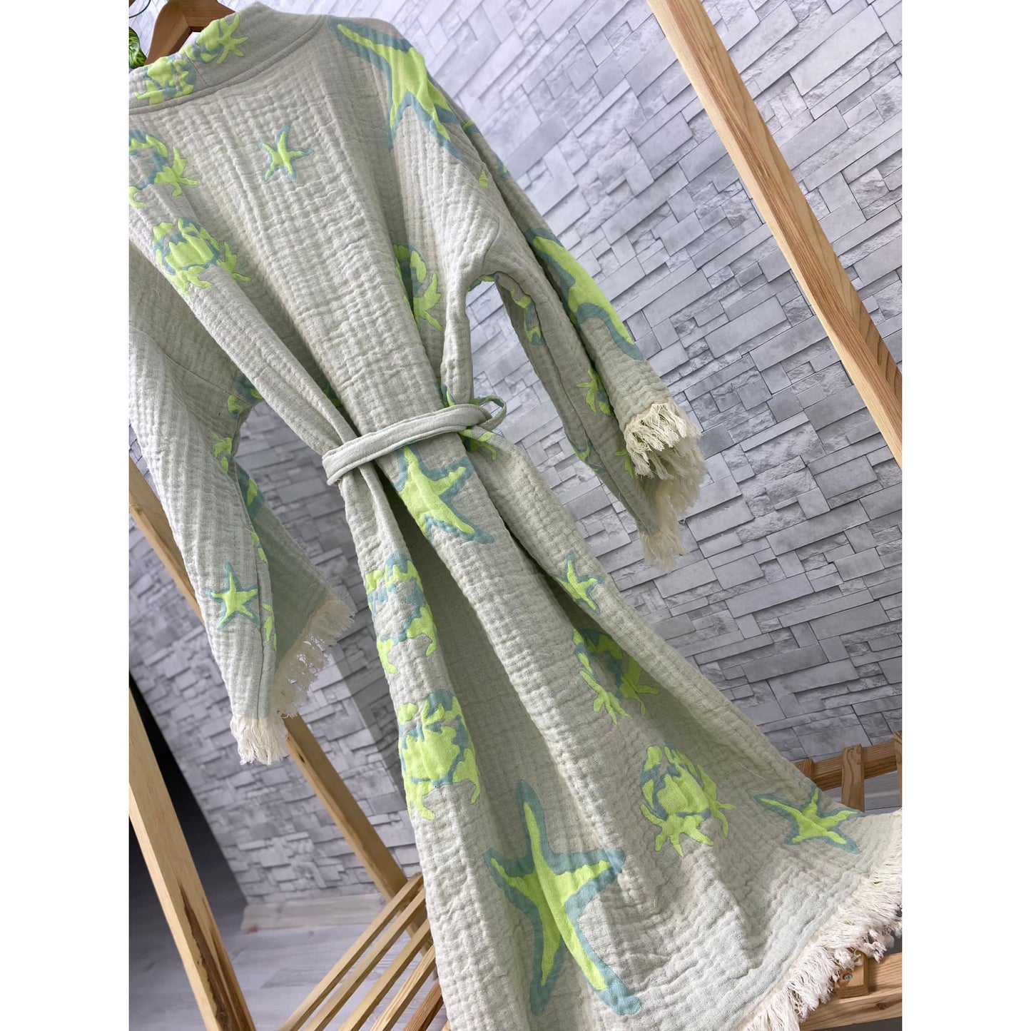 Turkish Towel Kimono Kaftan Bathrobe