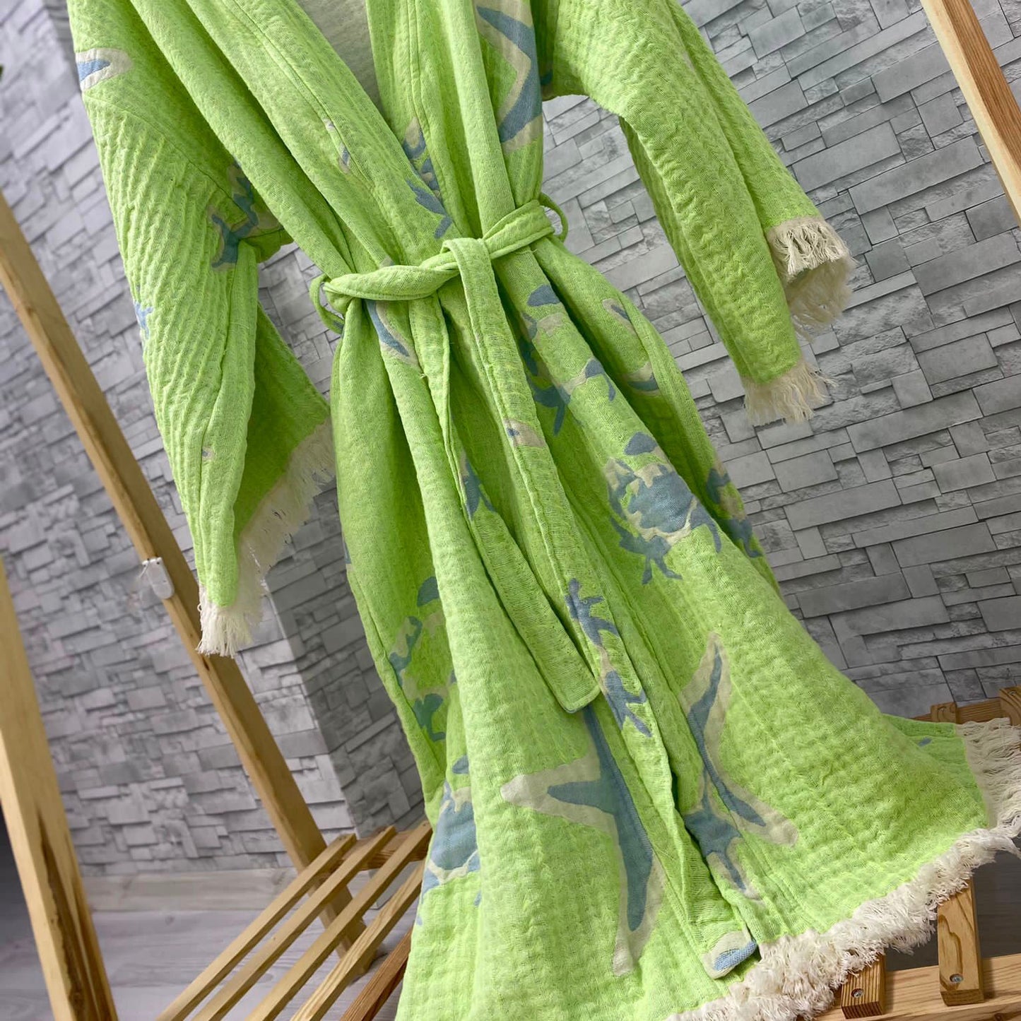 Turkish Towel Kimono Kaftan Bathrobe