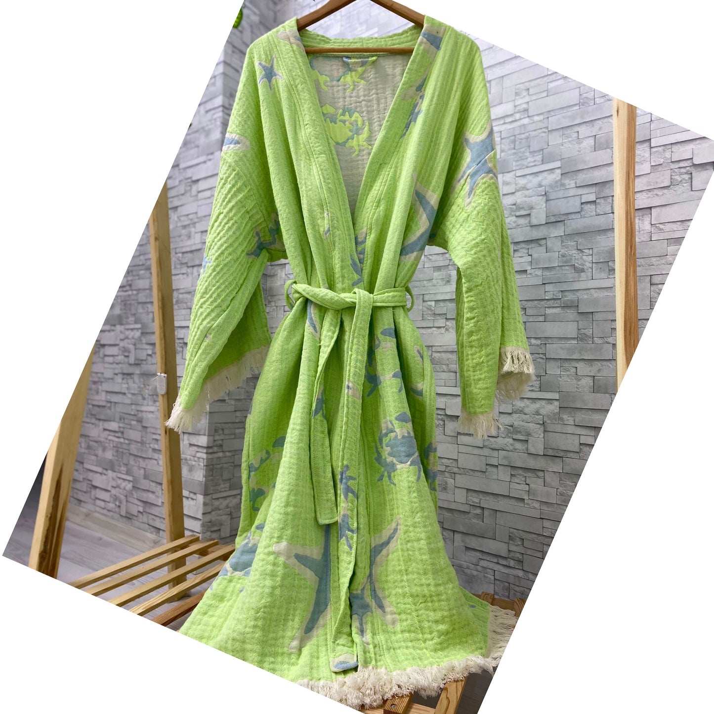 Turkish Towel Kimono Kaftan Bathrobe