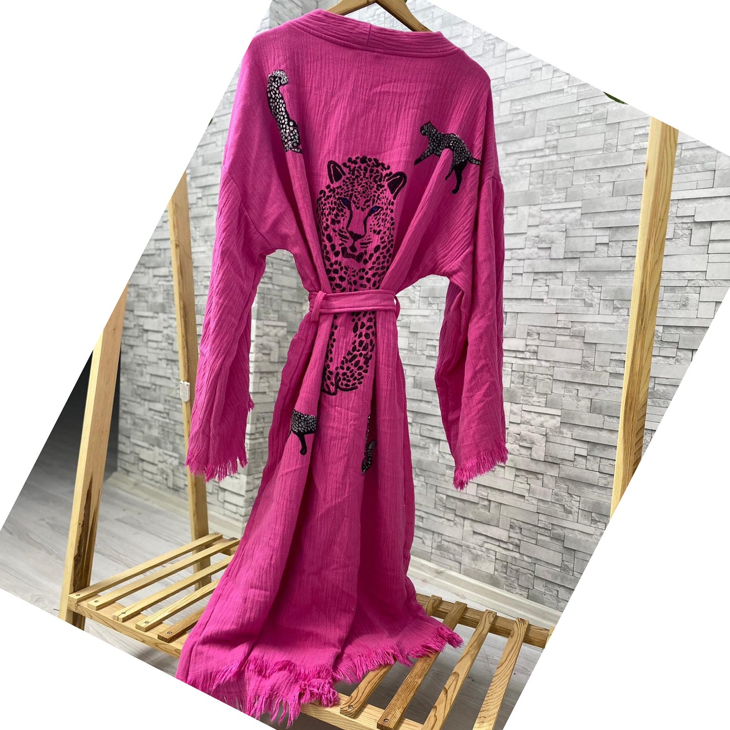 Turkish Towel Kimono Kaftan Bathrobe