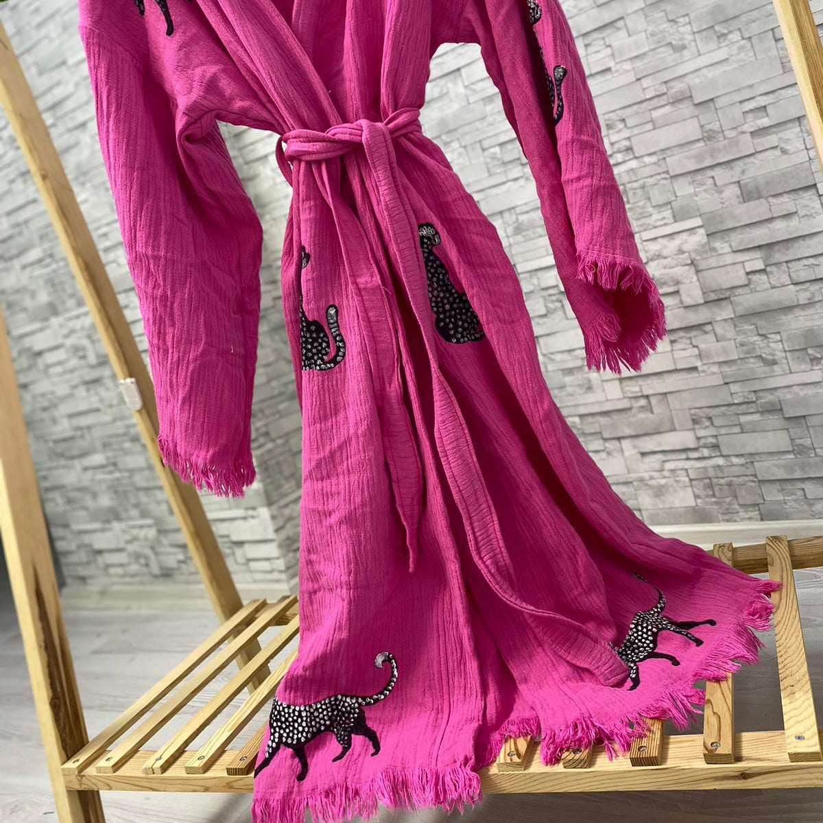 Turkish Towel Kimono Kaftan Bathrobe