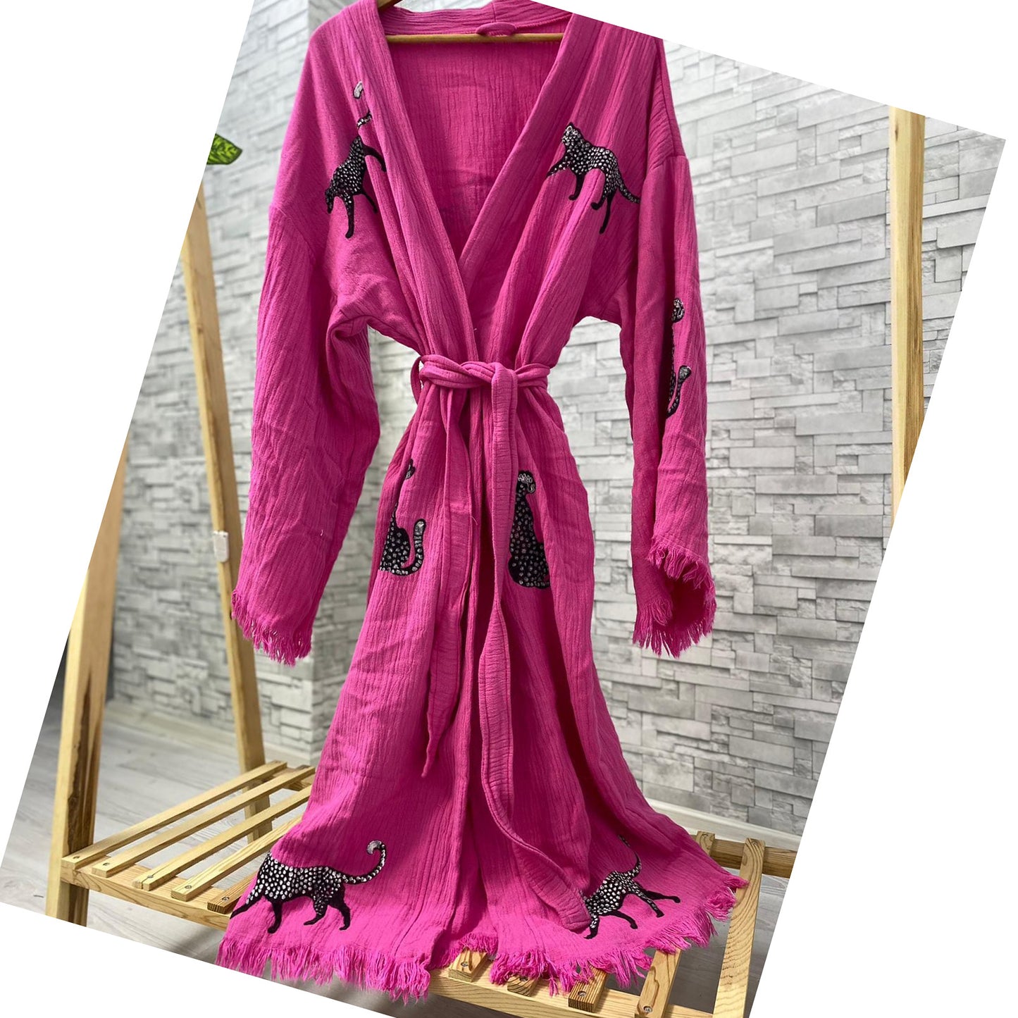 Turkish Towel Kimono Kaftan Bathrobe