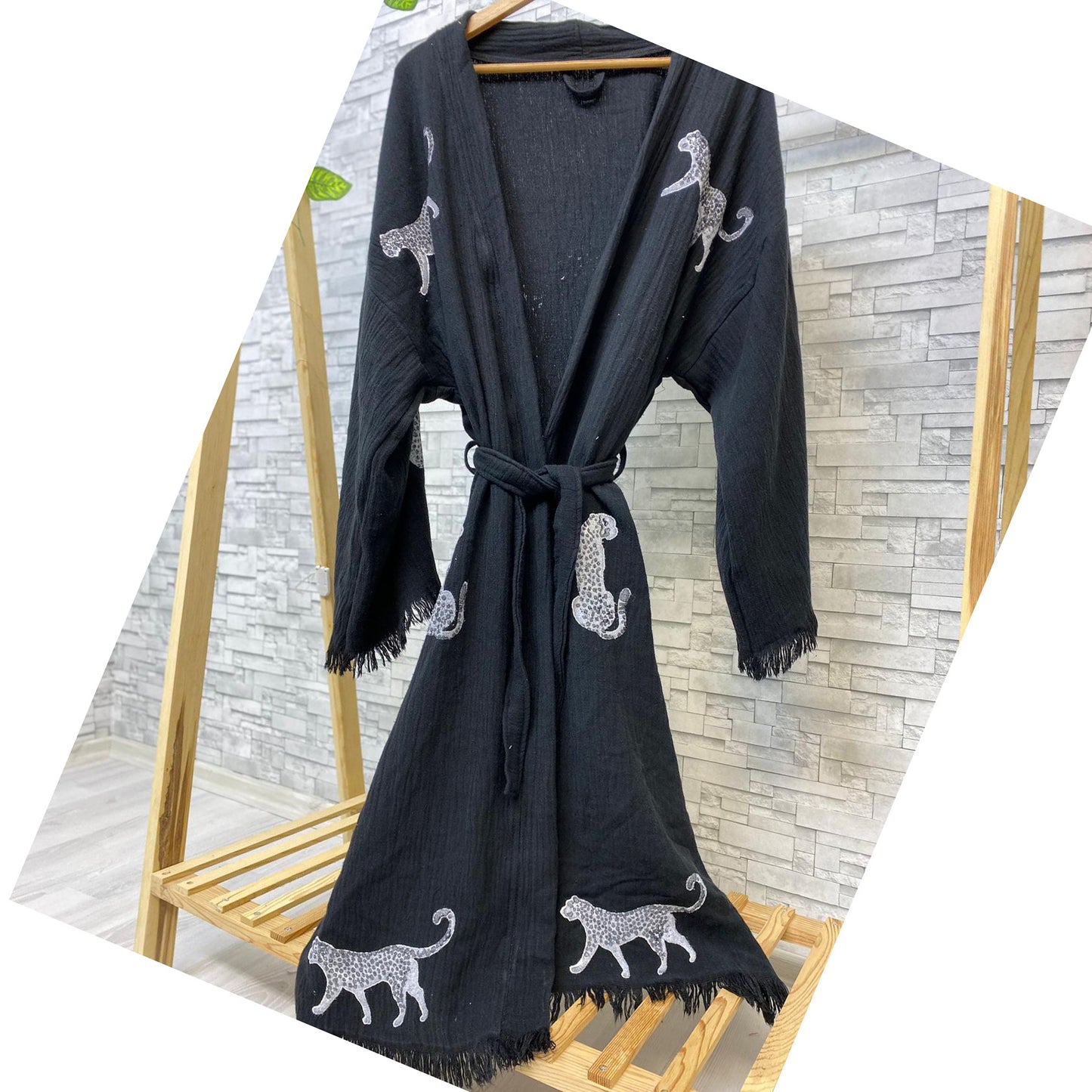 Turkish Towel Kimono Kaftan Bathrobe