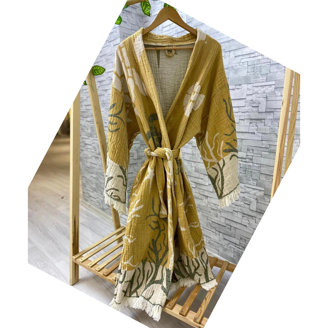 Turkish Towel Kimono Kaftan Bathrobe