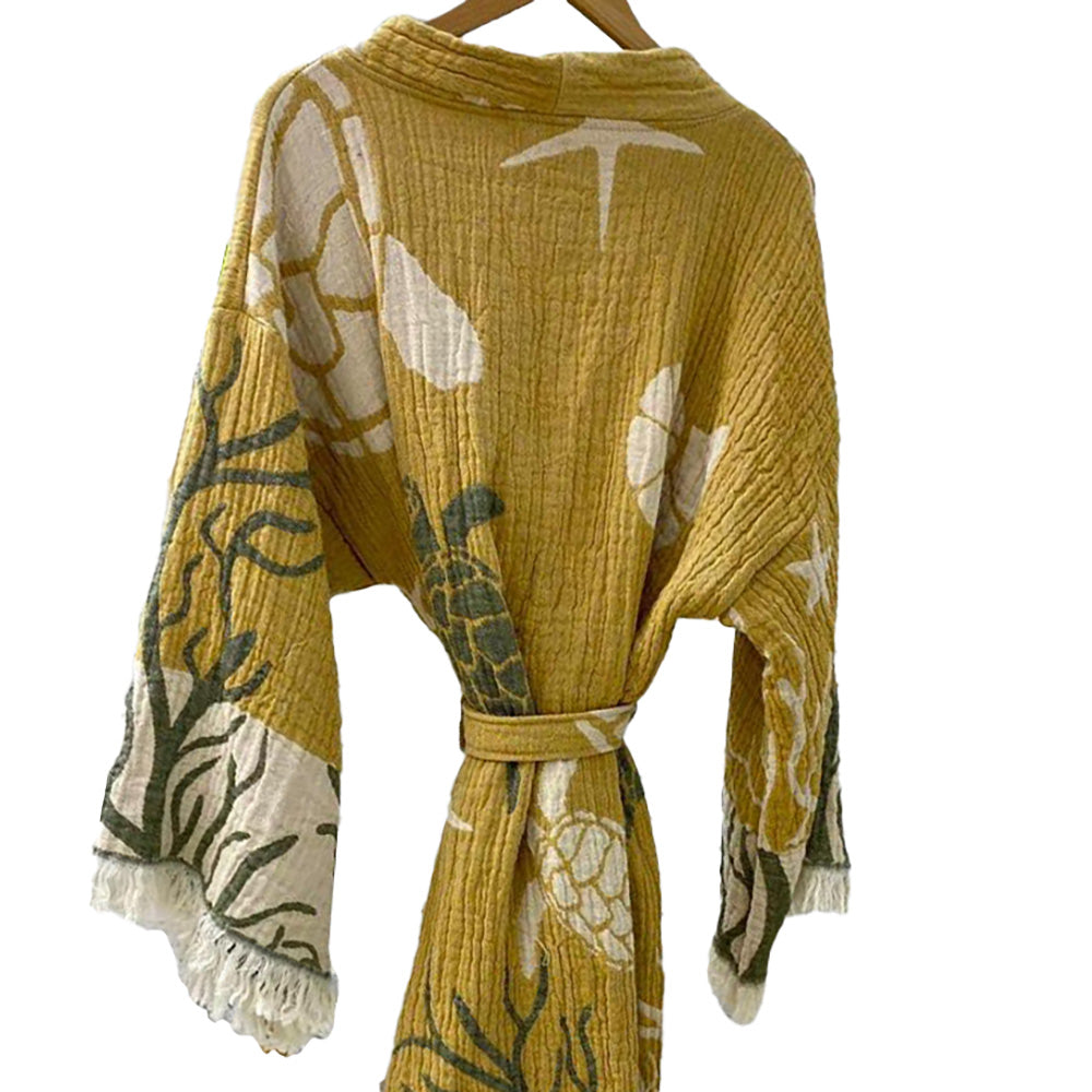 Turkish Towel Kimono Kaftan Bathrobe