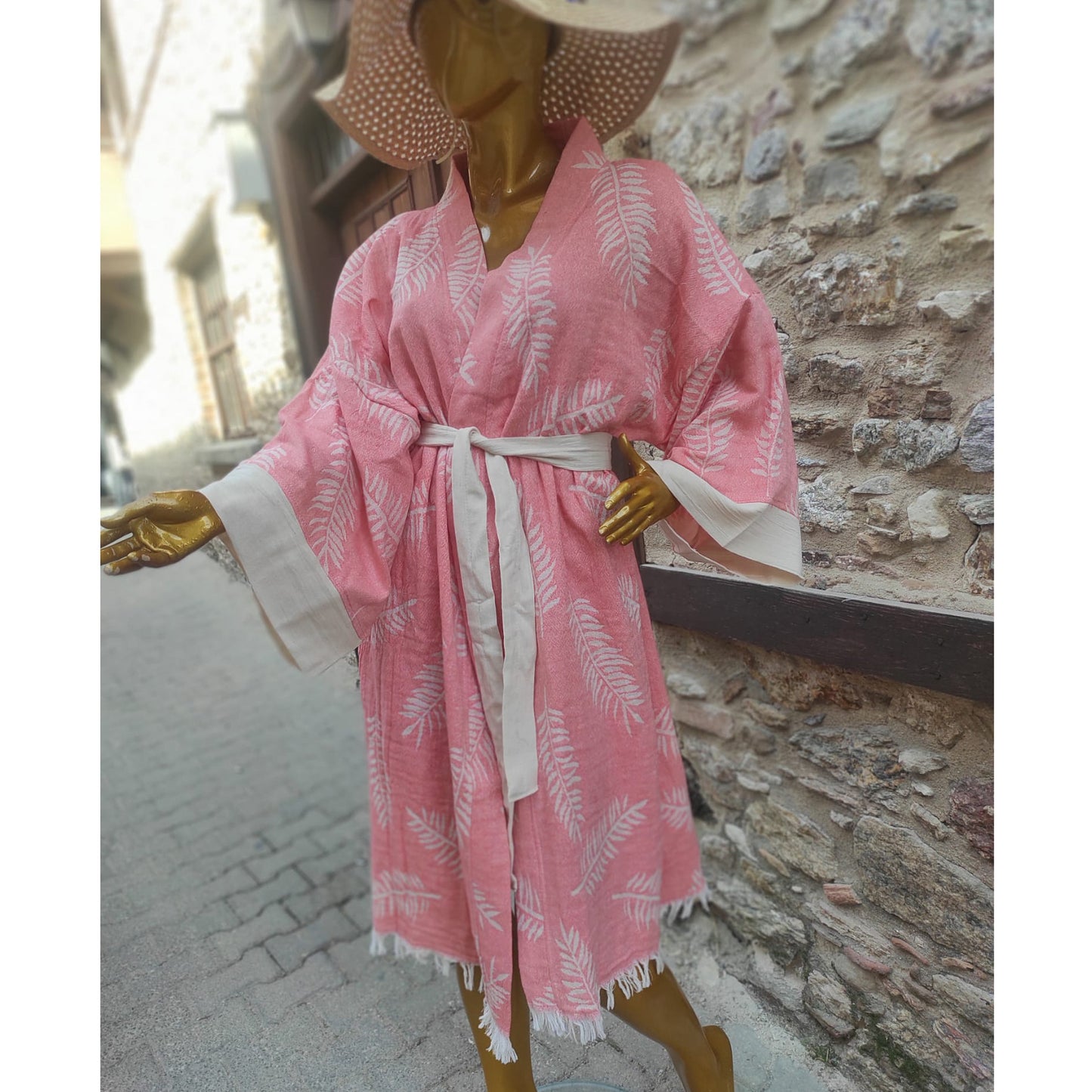 Turkish Towel Kimono Kaftan Bathrobe