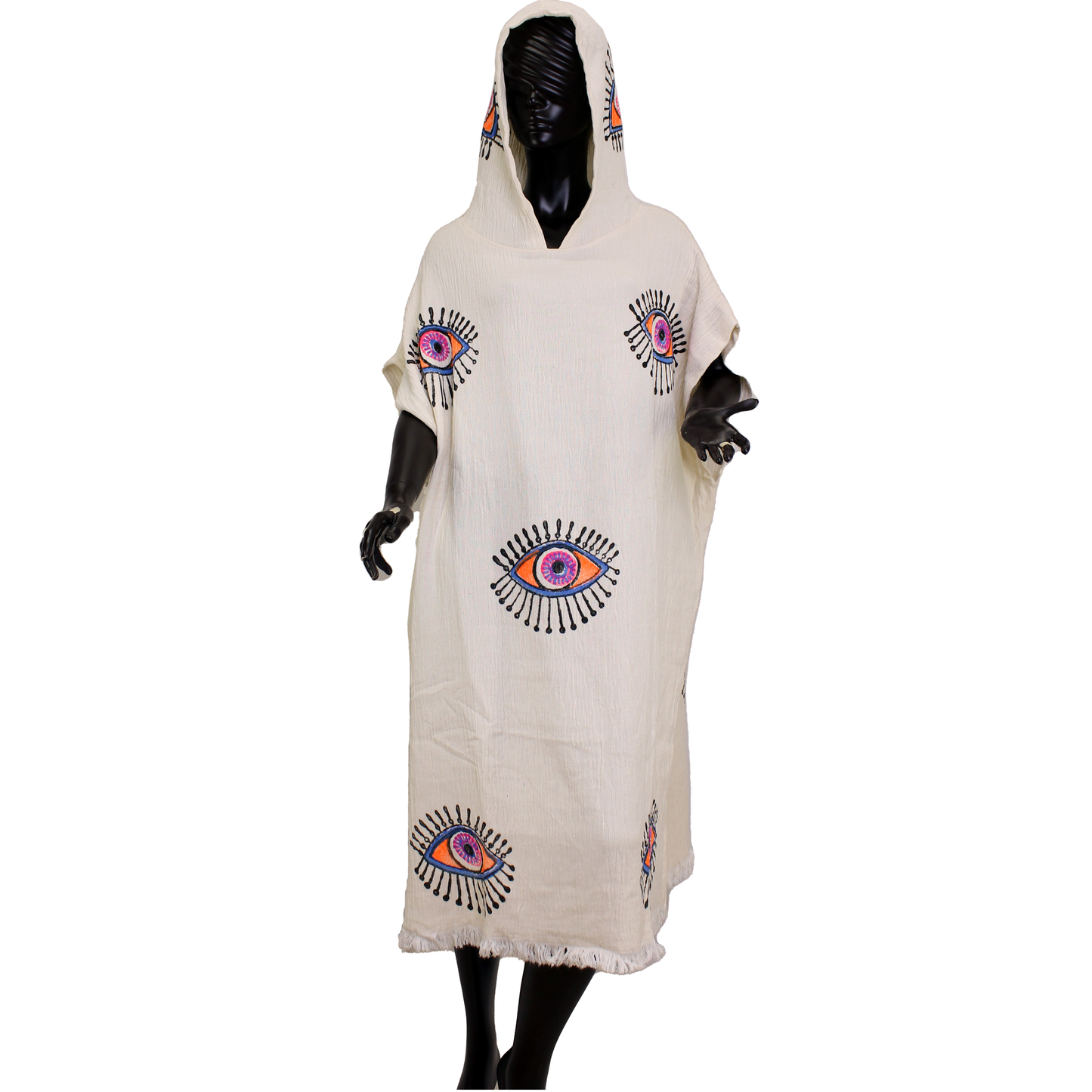 Turkish Towel Surf Poncho, Beach Poncho, Changing Poncho, Organic Cotton Muslin