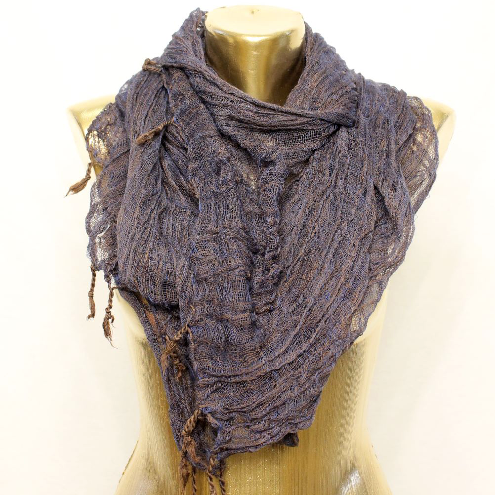 Hand Woven Wool Scarf