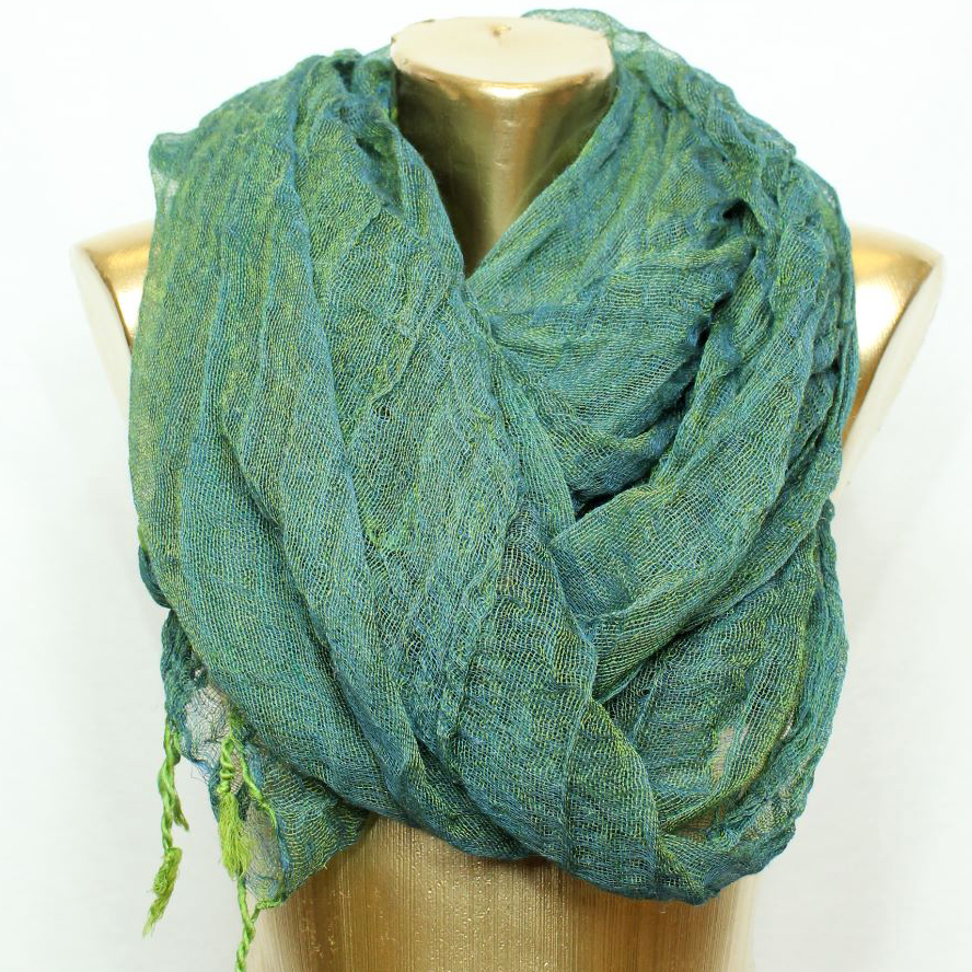 Hand Woven Wool Scarf