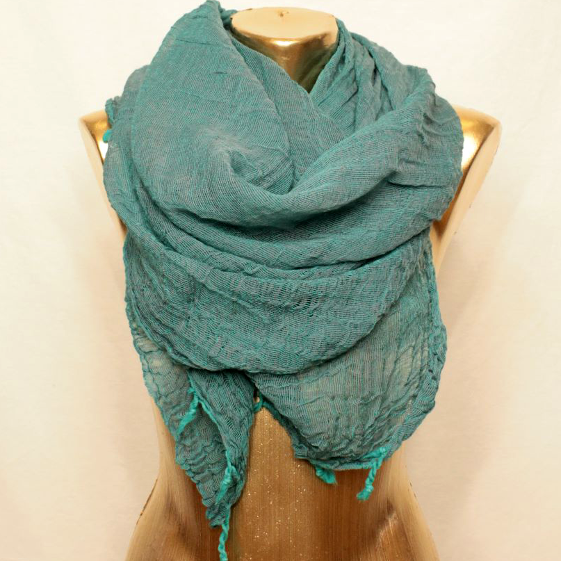 Hand Woven Wool Scarf