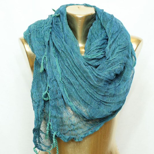 Hand Woven Wool Scarf