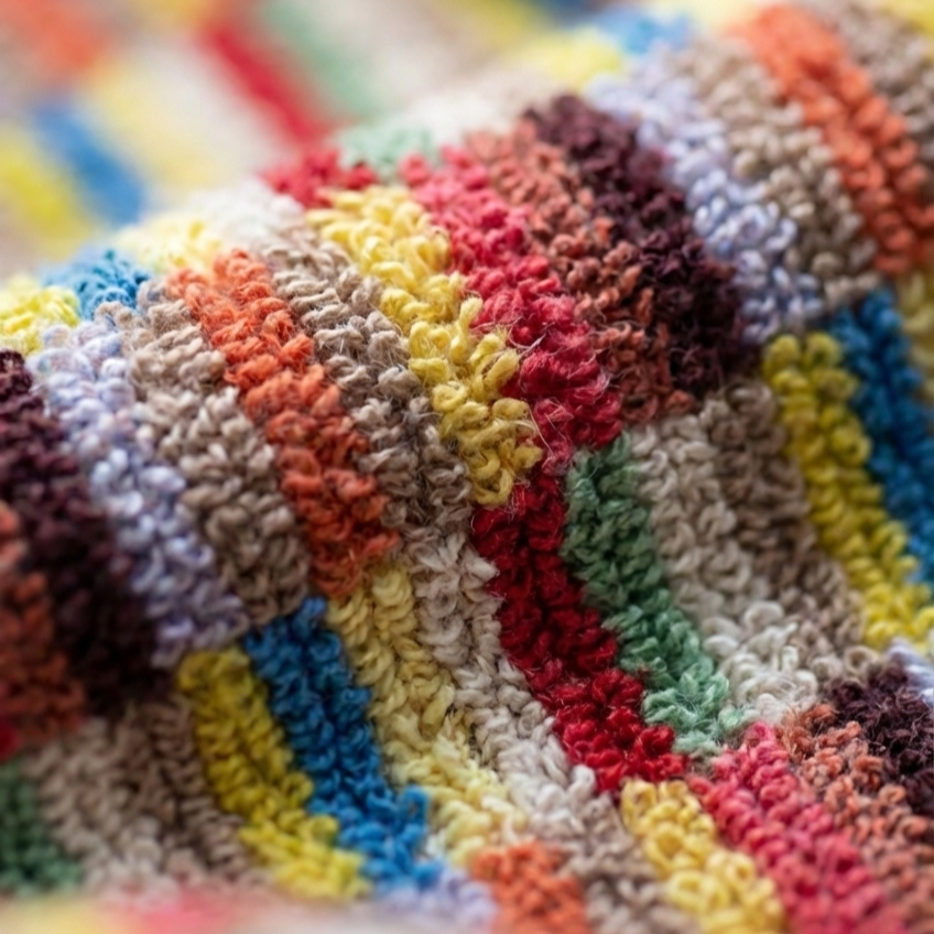 Anatolian Mosaic Hand-Woven Turkish Bath Towel