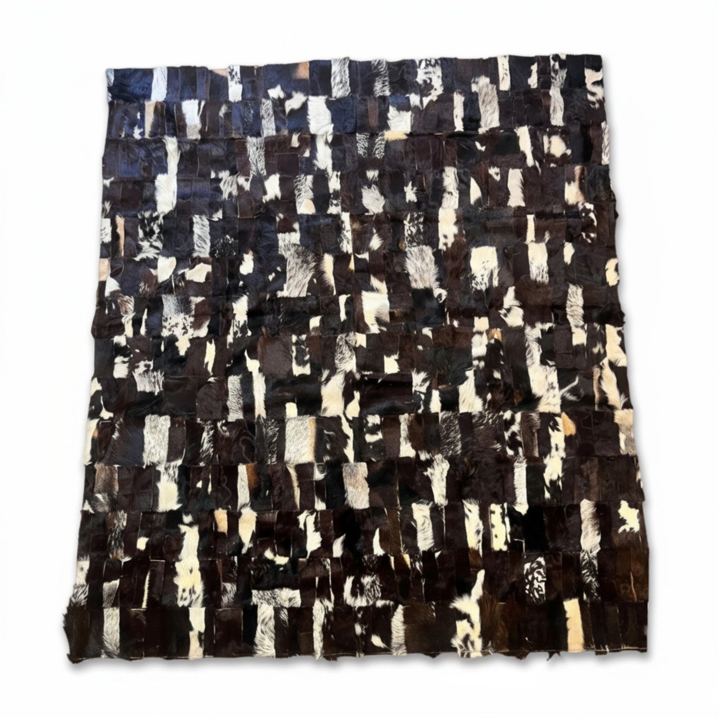 Antilop Leather Patchwork Rug – Sustainable Luxury, 210 x 240 cm