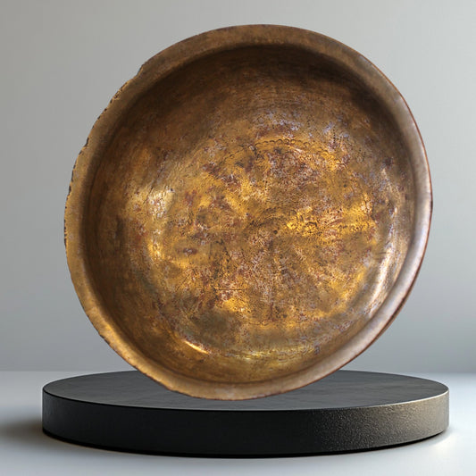 Antique Hand-Engraved “Dua” Hammam Bowl — 100+ Years Old | Unique Anatolian Ritual Piece (20 cm)