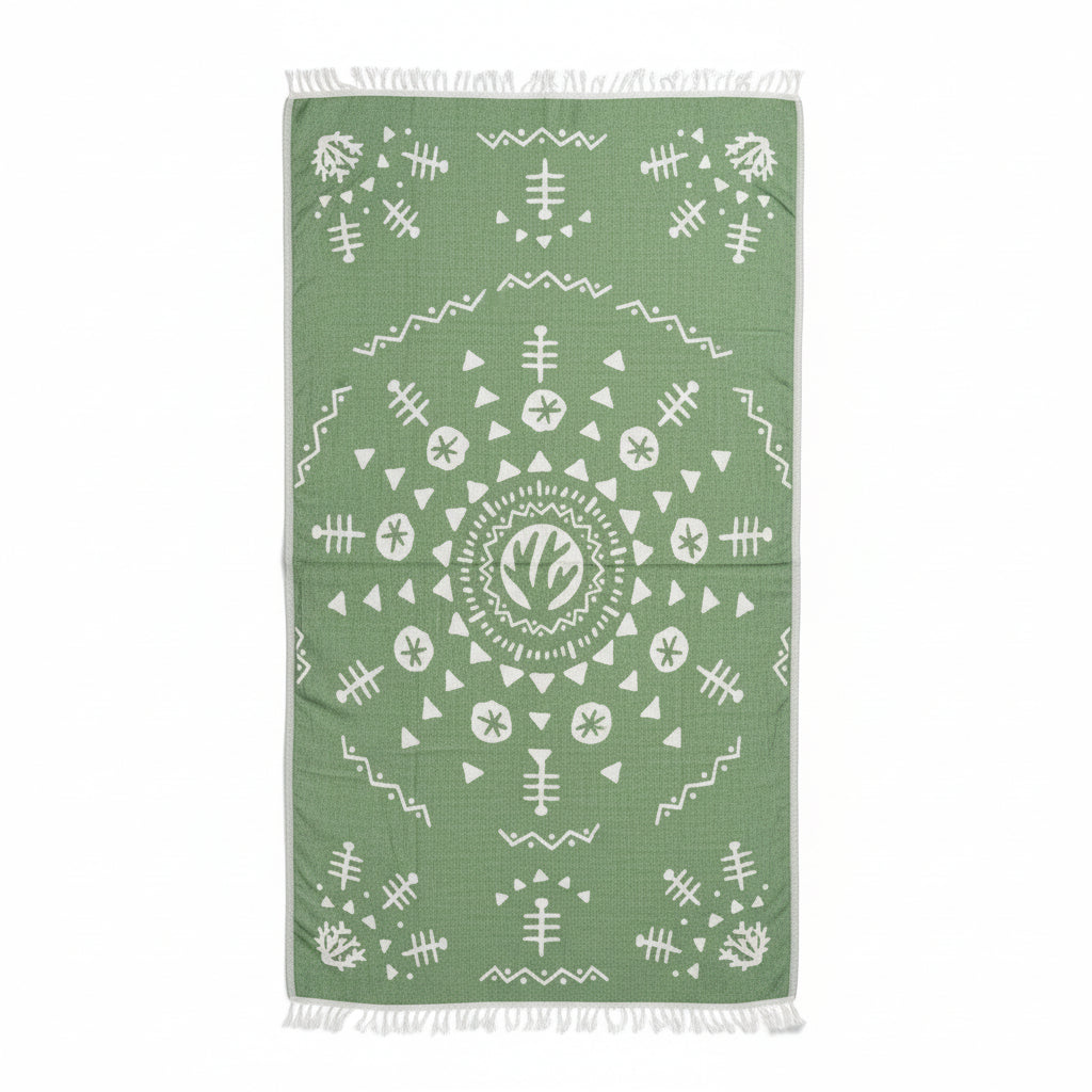 Chakra Turkish Towel – Handwoven Natural Cotton | 2026 New Collection