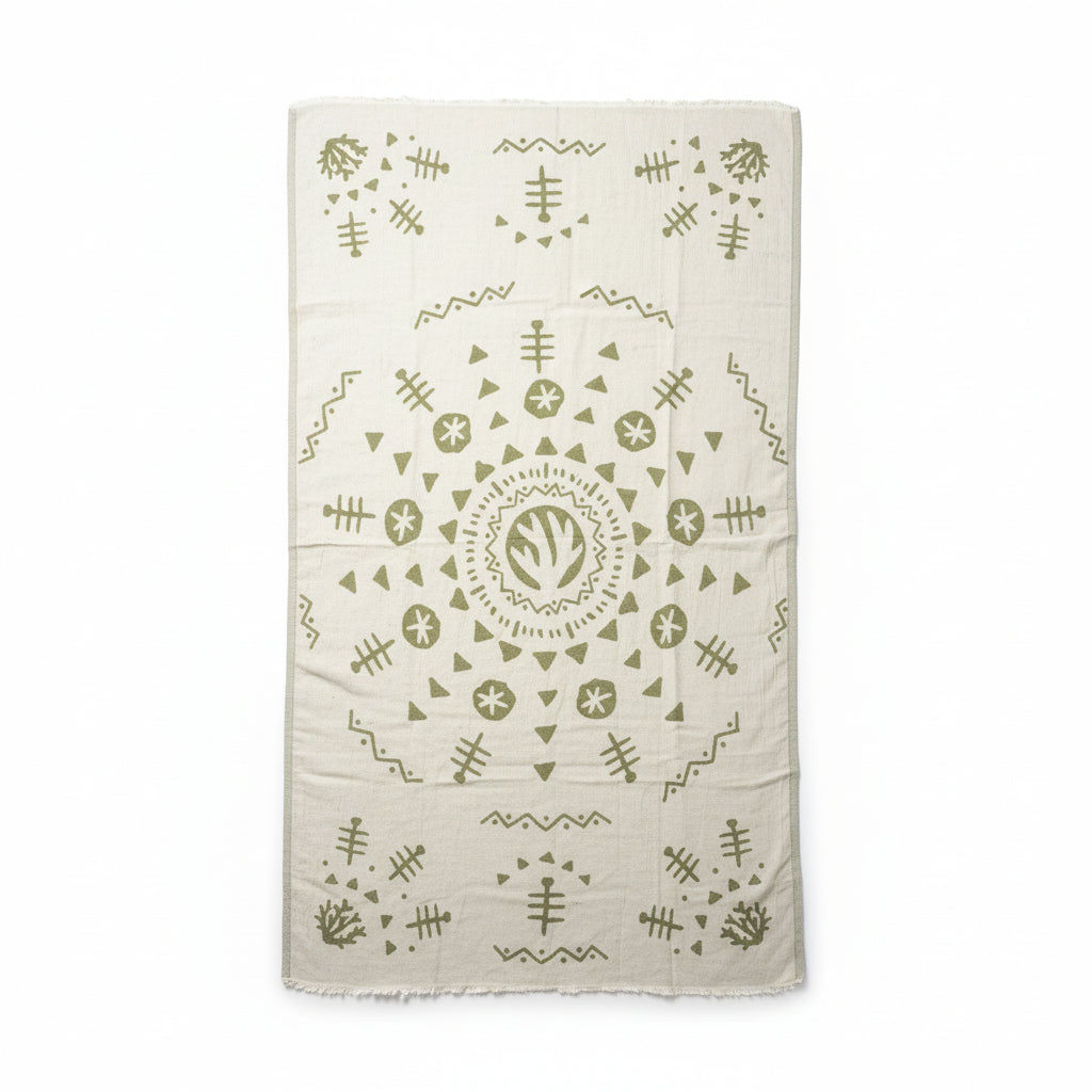 Chakra Turkish Towel – Handwoven Natural Cotton | 2026 New Collection